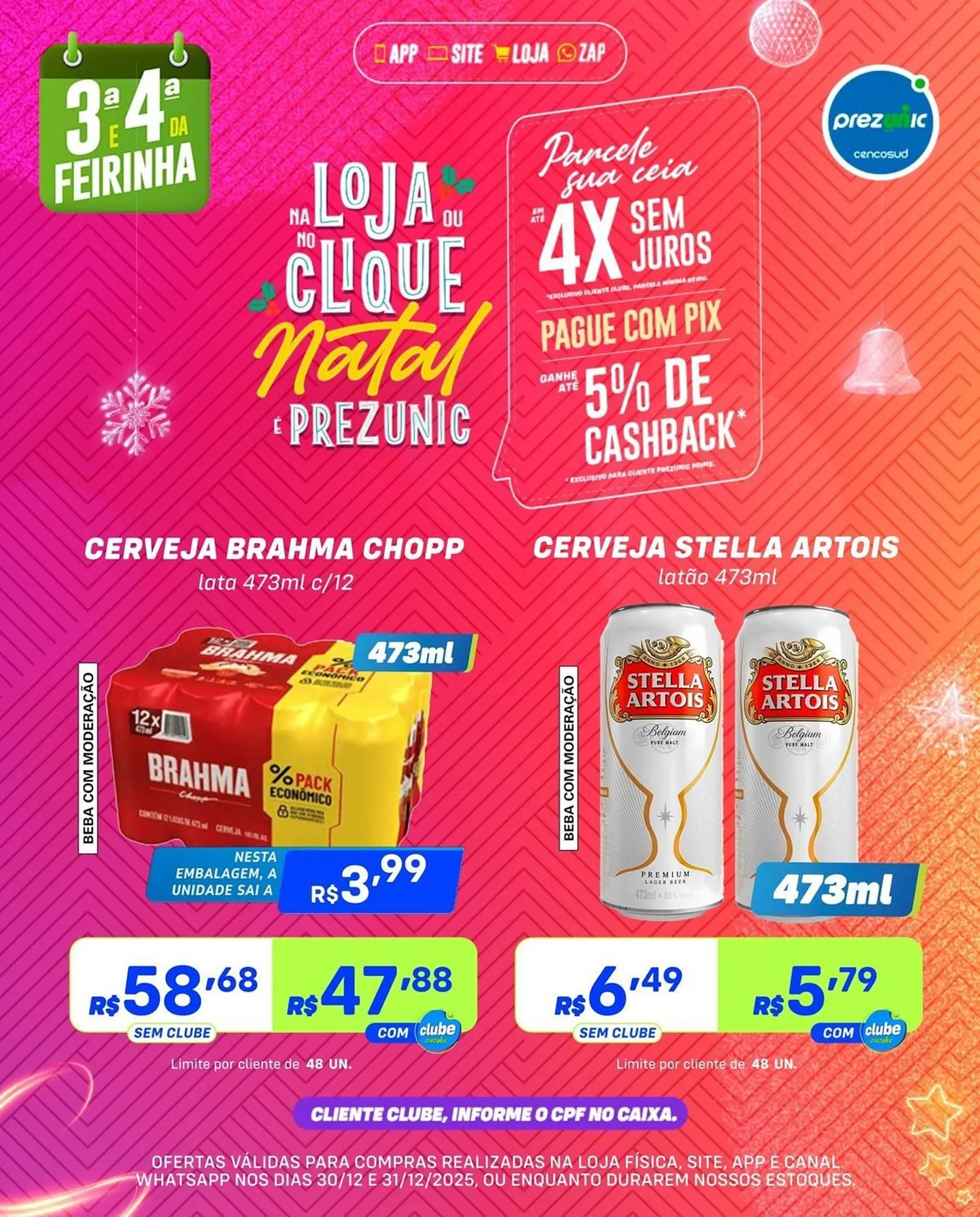 Encarte de Encarte Prezunic 30 de dezembro até 31 de dezembro 2025 - Pagina 8