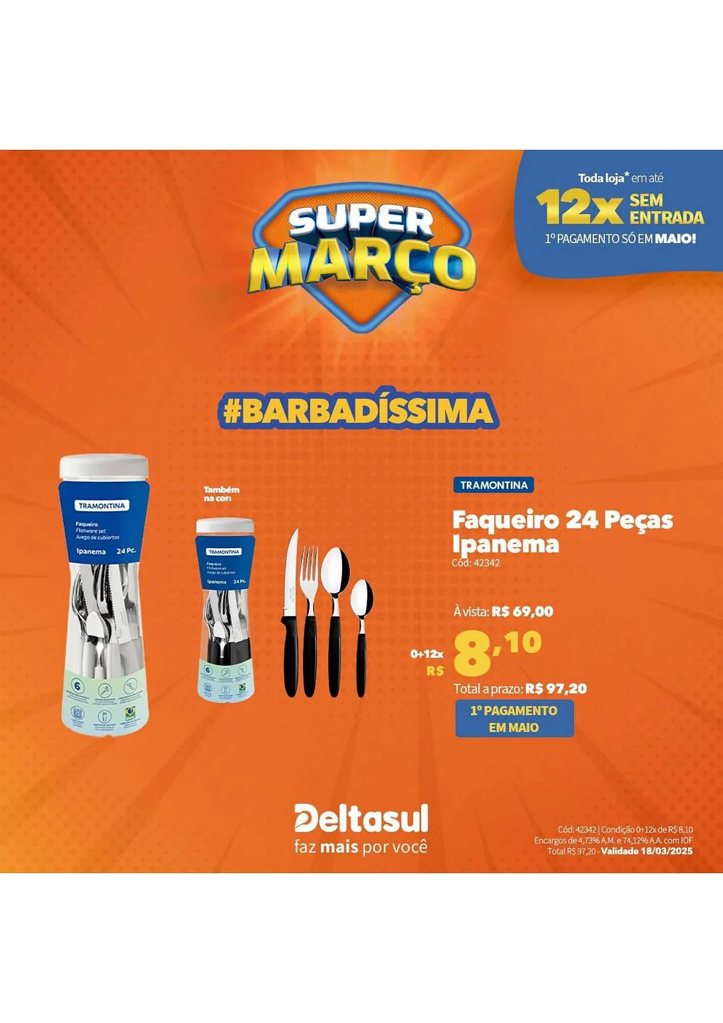 Encarte de Catálogo Deltasul 3 de março até 18 de março 2025 - Pagina 3