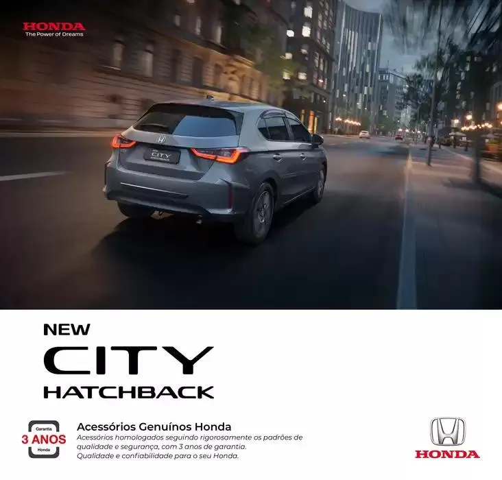 Encarte de Honda - New City Hatchback 15 de outubro até 15 de outubro 2025 - Pagina 1