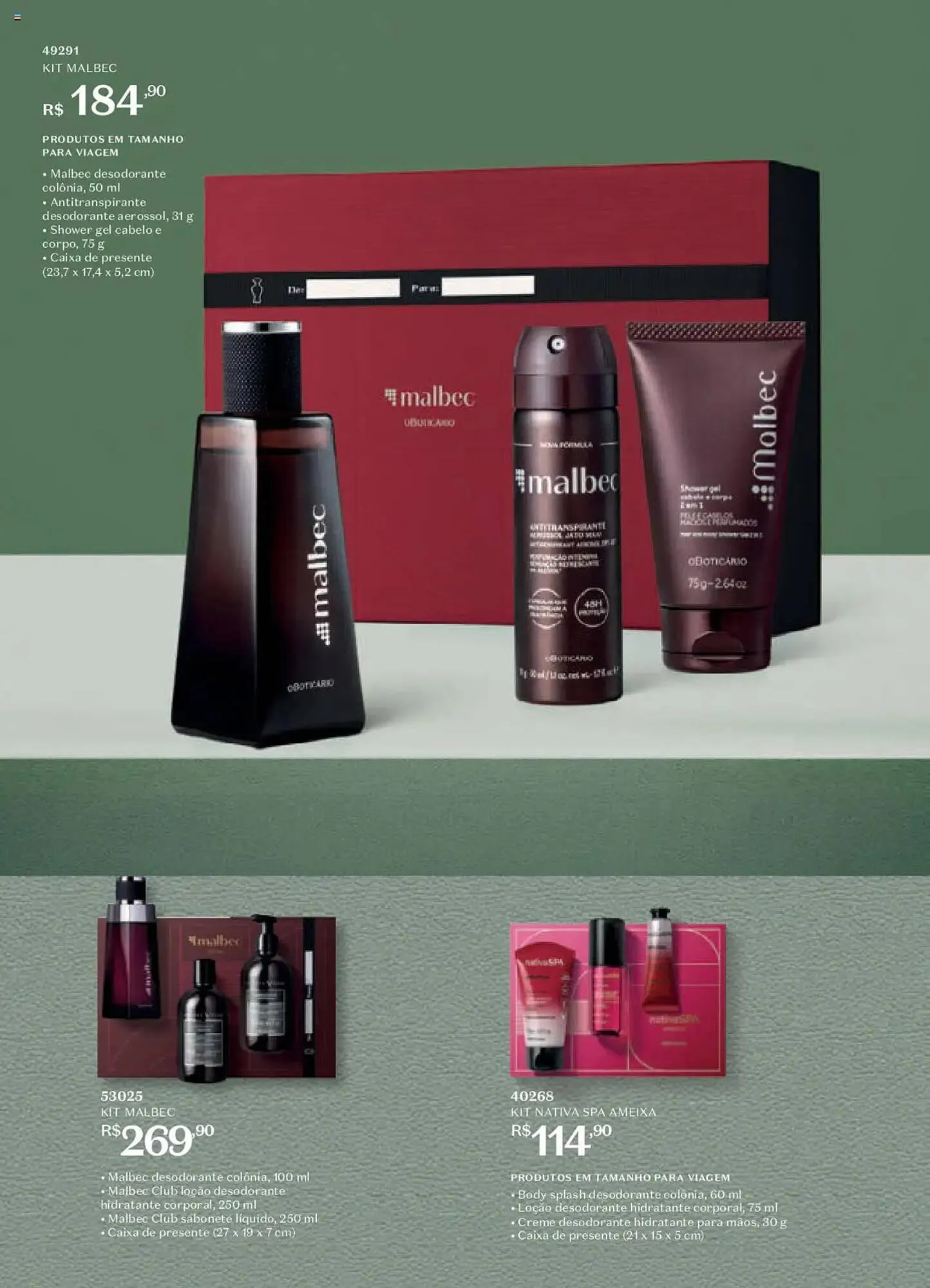 Encarte de Catálogo O Boticário 13 de junho até 30 de junho 2025 - Pagina 191