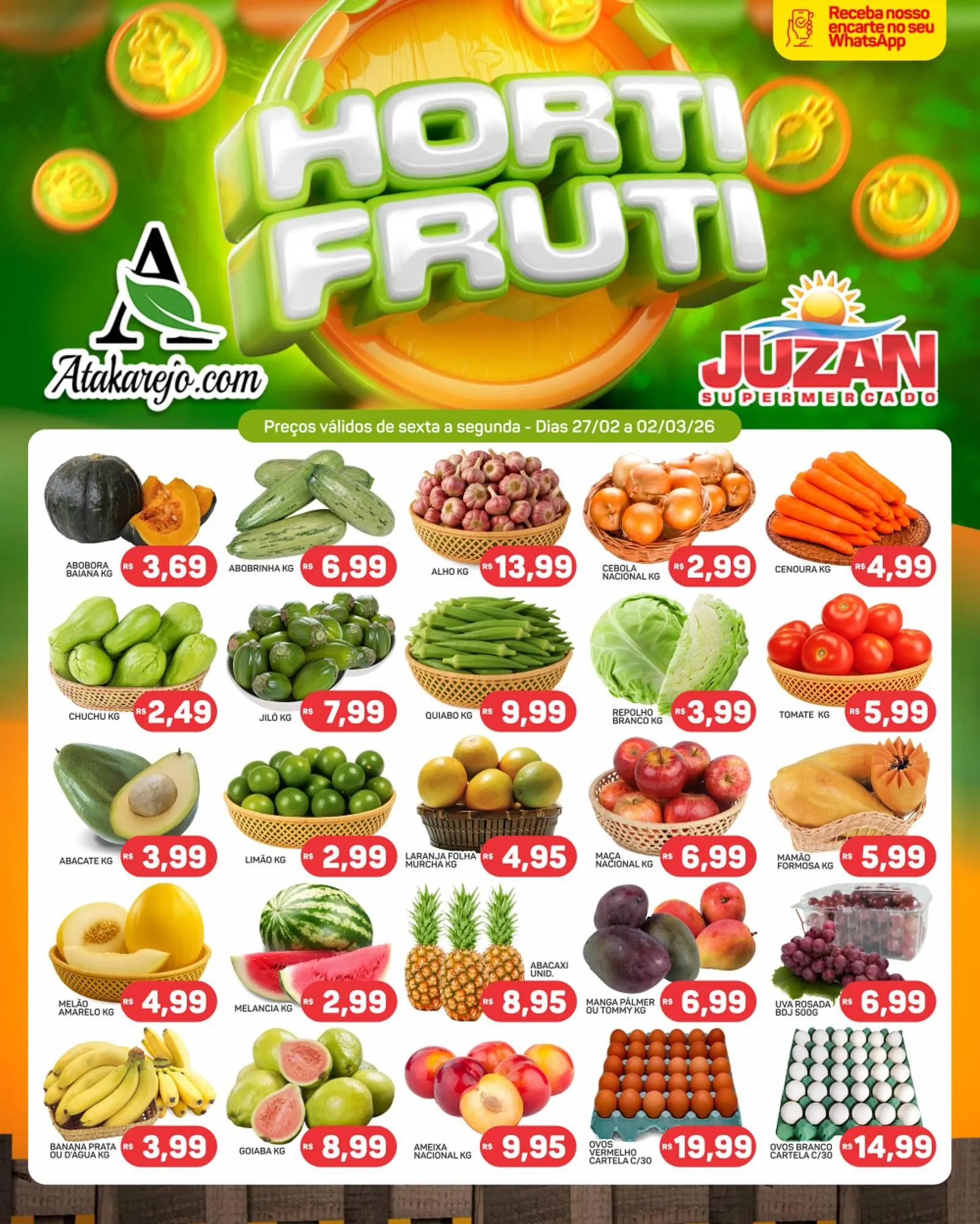 Encarte de Encarte Juzan 27 de fevereiro até 2 de março 2026 - Pagina 1