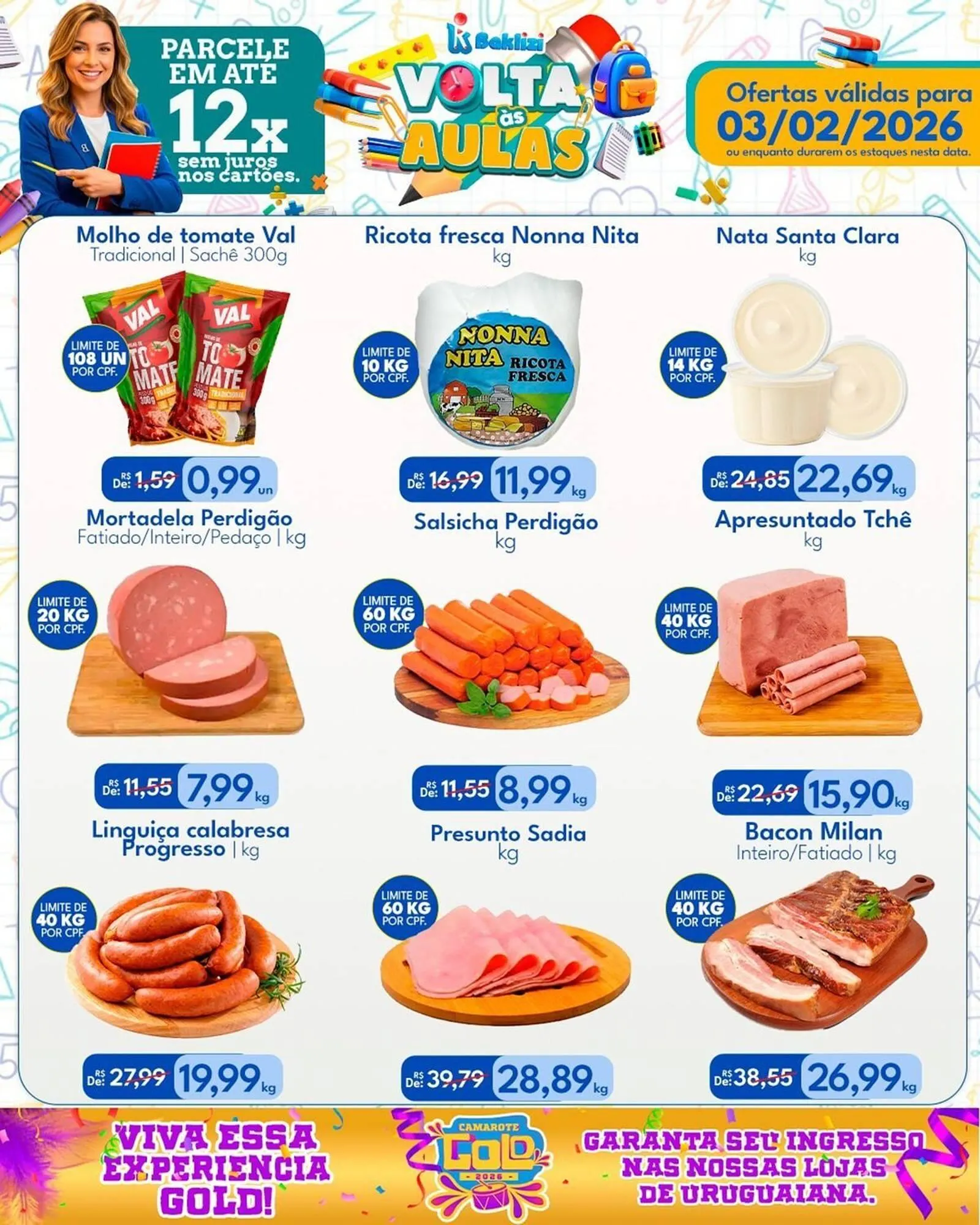 Encarte de Catálogo Supermercados Baklizi 2 de março até 2 de março 2026 - Pagina 1