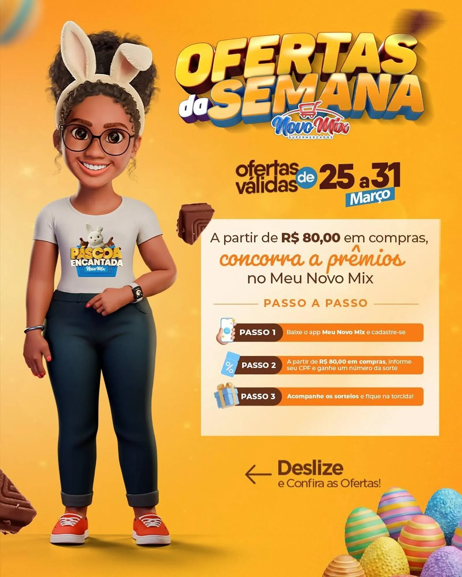 Encarte de Encarte Novo Mix 25 de março até 31 de março 2026 - Pagina 1