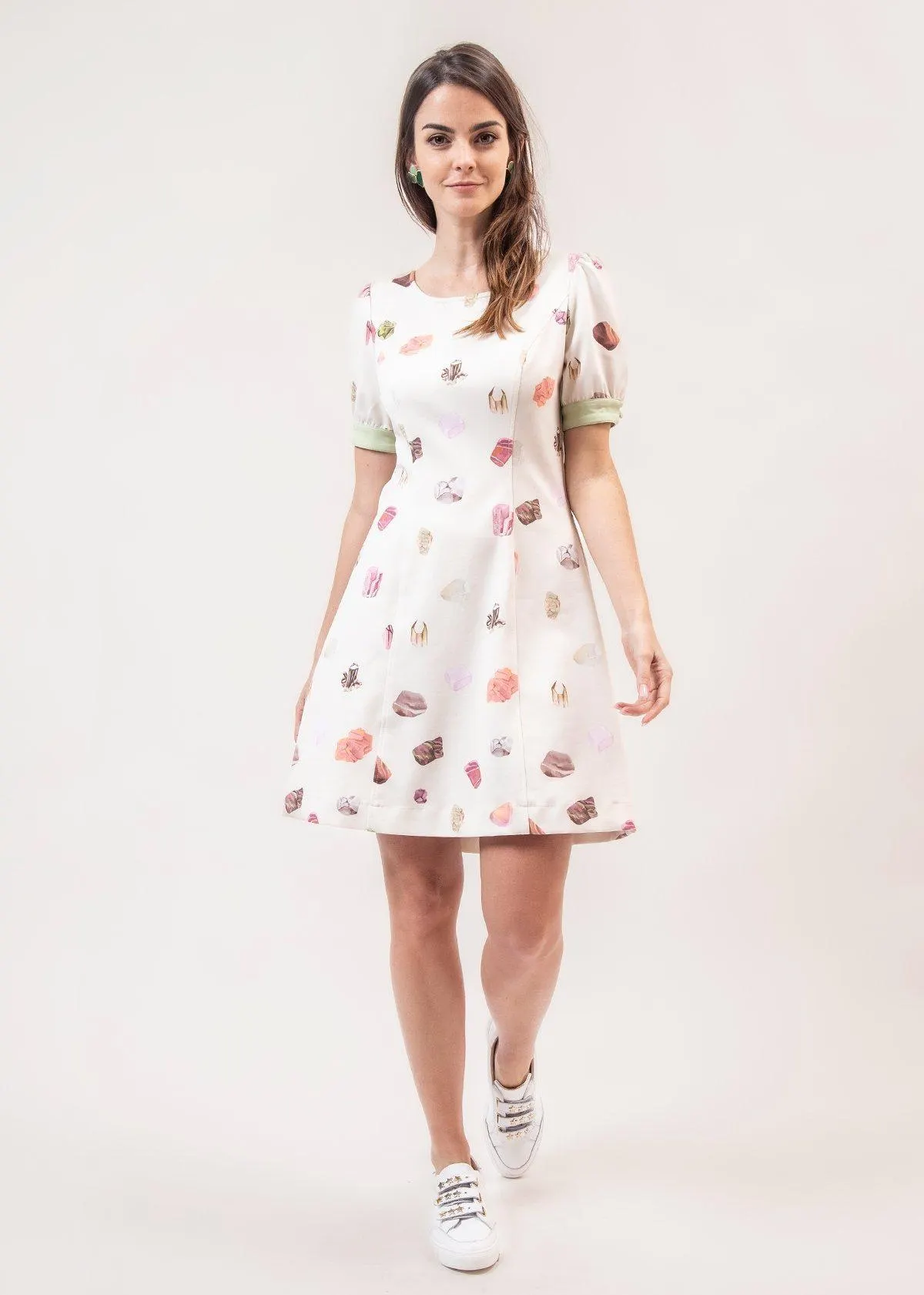 Vestido Curto Cristalina