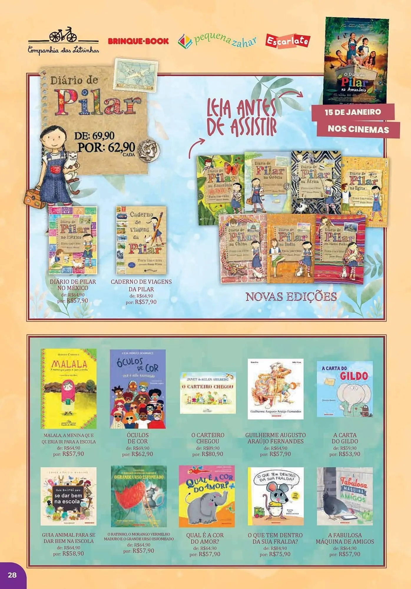 Encarte de Catálogo Livraria Leitura 31 de dezembro até 28 de fevereiro 2026 - Pagina 28