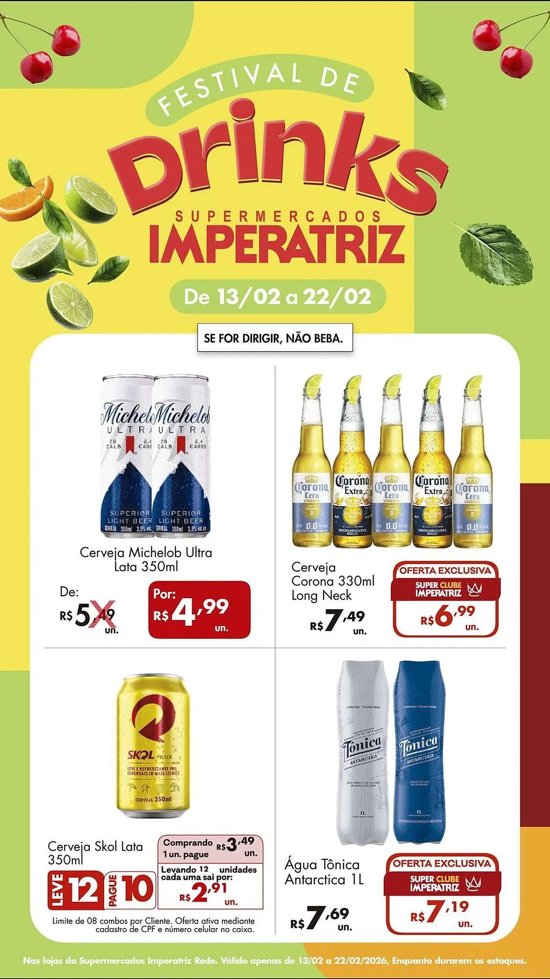 Encarte de Catálogo Supermercados Imperatriz 16 de fevereiro até 22 de fevereiro 2026 - Pagina 7