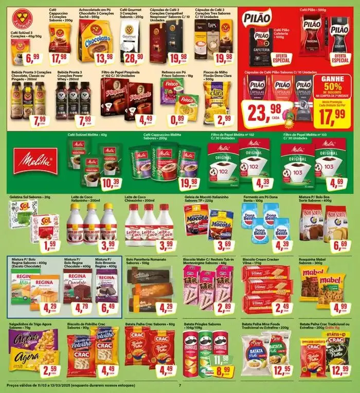 Encarte de Encarte Rede Supermarket 12 de março até 13 de março 2025 - Pagina 7
