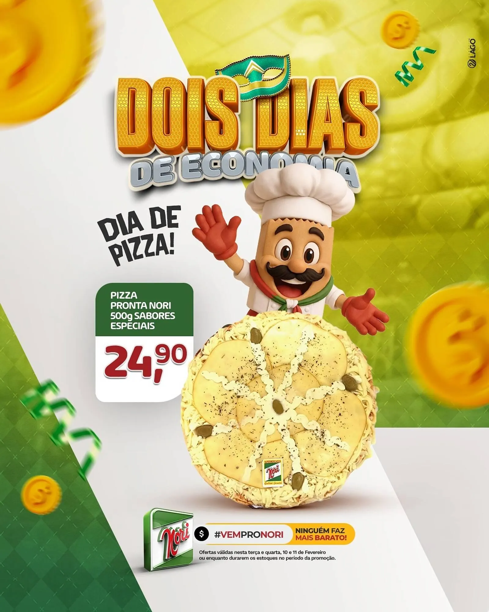 Encarte de Catálogo Supermercados Nori 10 de fevereiro até 11 de fevereiro 2026 - Pagina 2