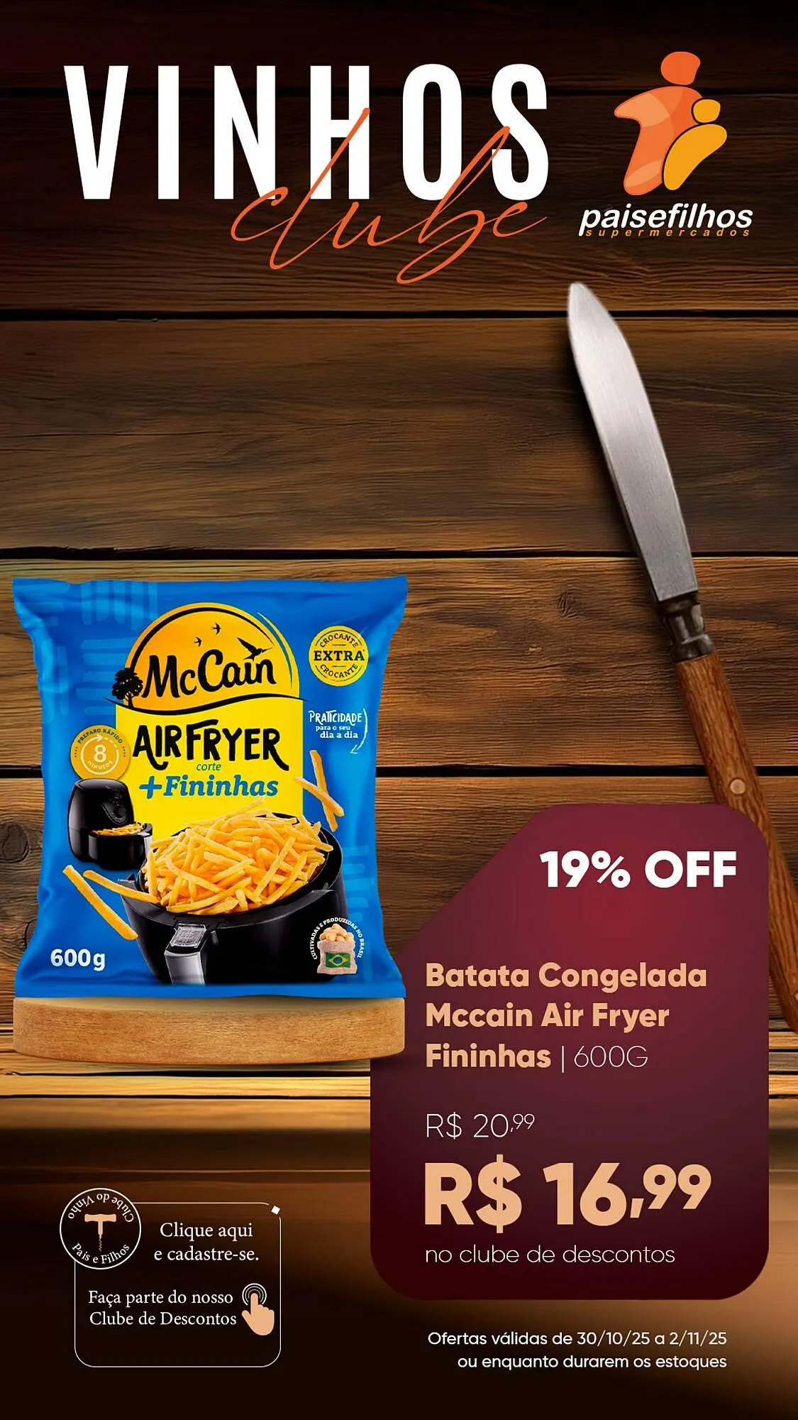 Encarte de Catálogo Pais e Filhos Supermercados 1 de novembro até 2 de novembro 2025 - Pagina 9