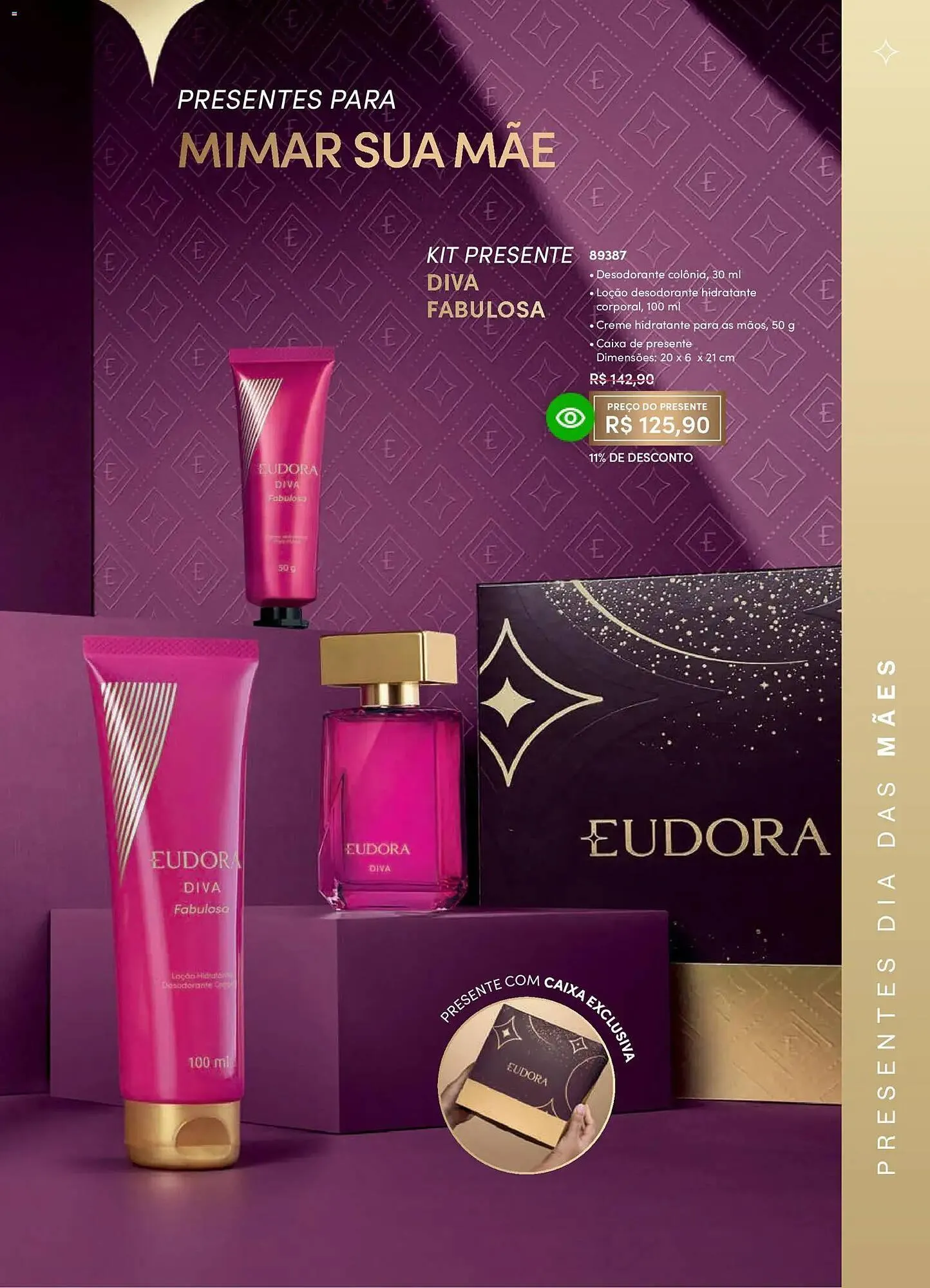 Encarte de Catálogo Eudora 11 de março até 10 de abril 2026 - Pagina 19