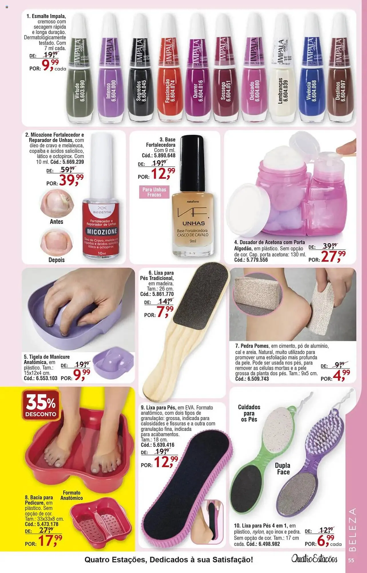 Encarte de Catálogo Quatro Estações 1 de fevereiro até 30 de abril 2025 - Pagina 51
