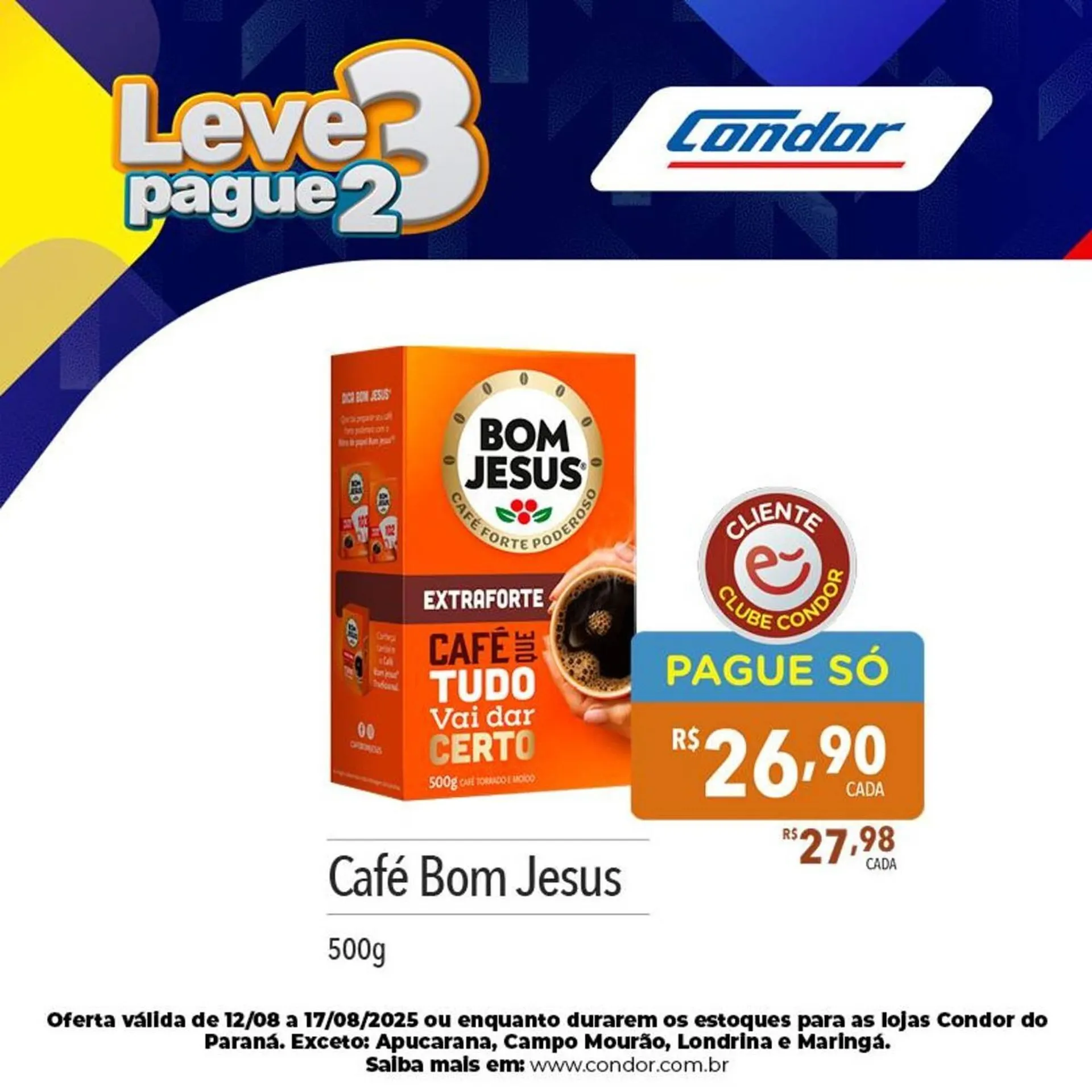 Encarte de Catálogo Supermercados Condor 12 de agosto até 17 de agosto 2025 - Pagina 2