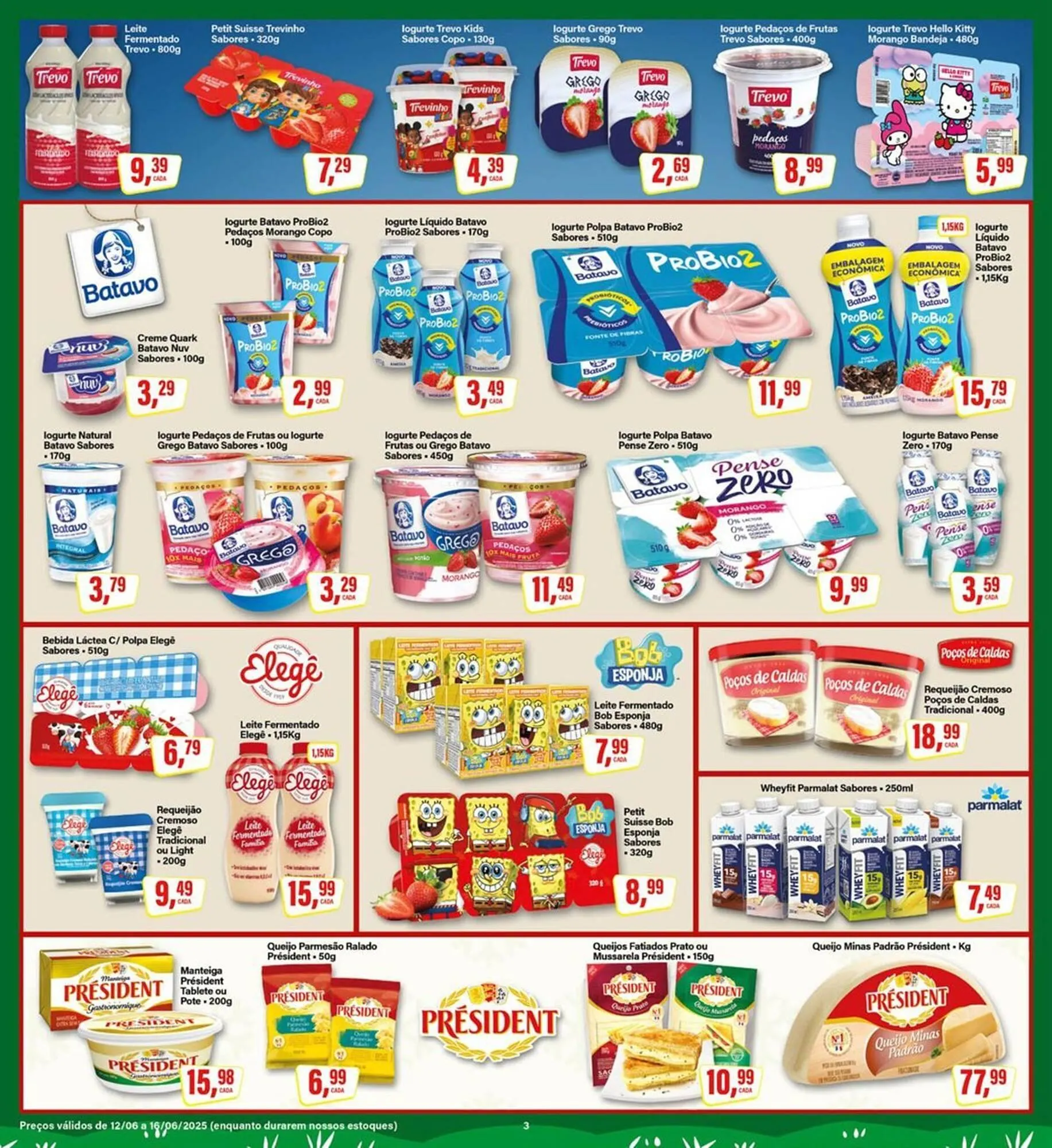 Encarte de Catálogo Rede Supermarket 12 de junho até 16 de junho 2025 - Pagina 3