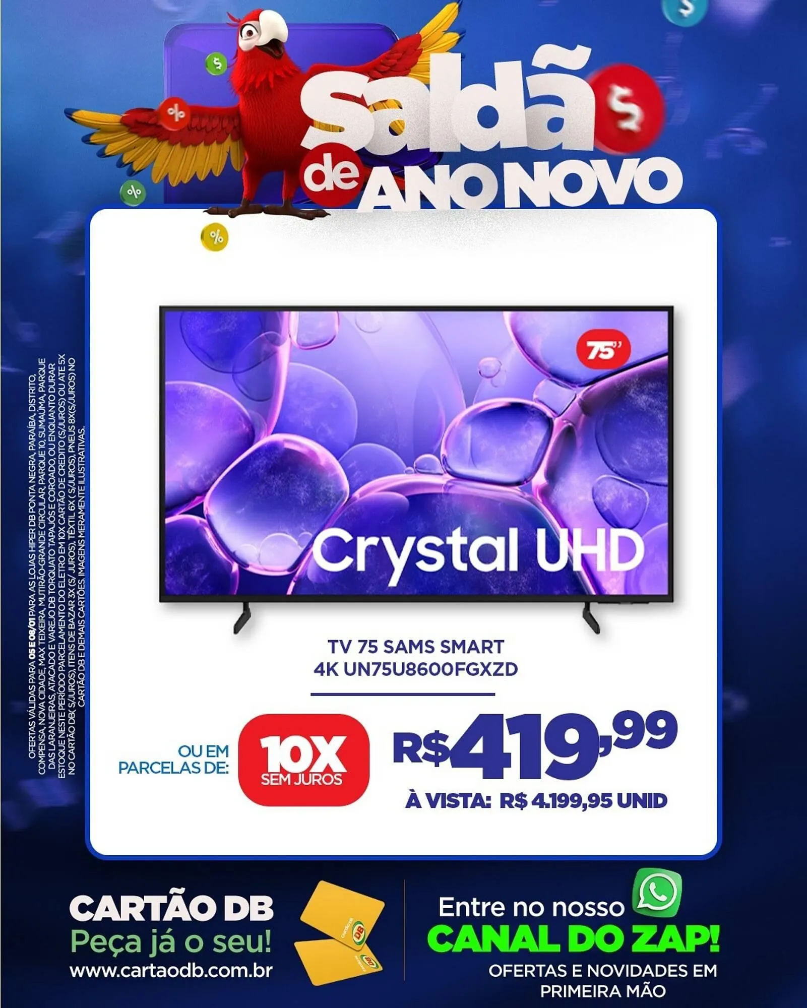 Encarte de Catálogo DB Supermercados 7 de janeiro até 8 de janeiro 2026 - Pagina 4