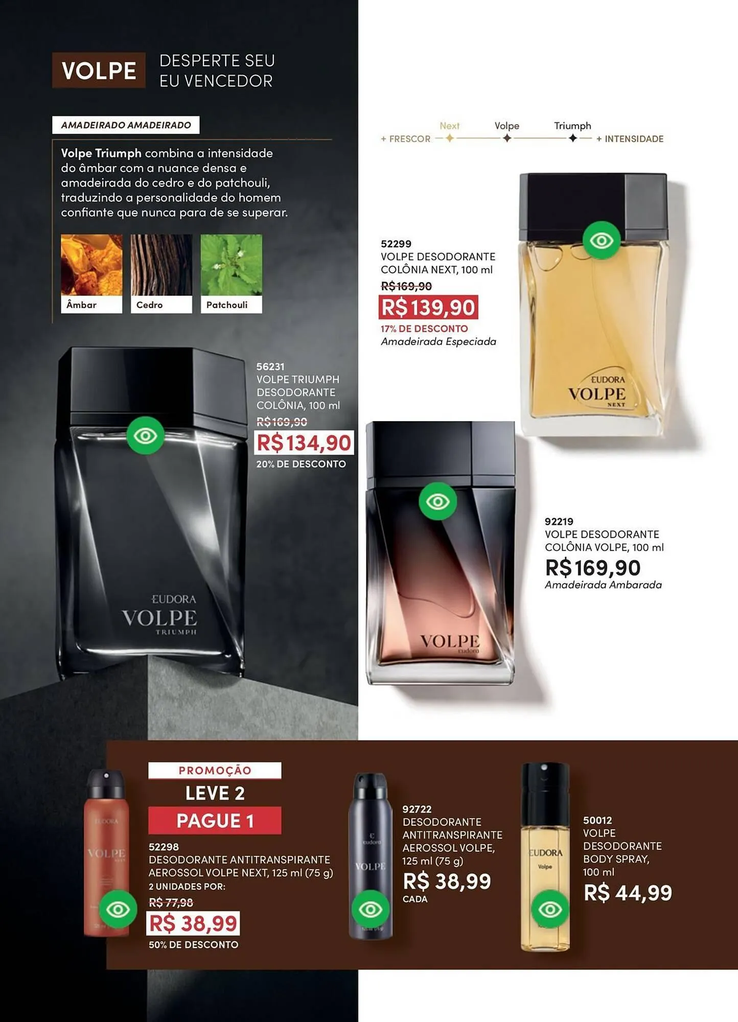 Encarte de Catálogo Eudora 1 de abril até 1 de maio 2026 - Pagina 94