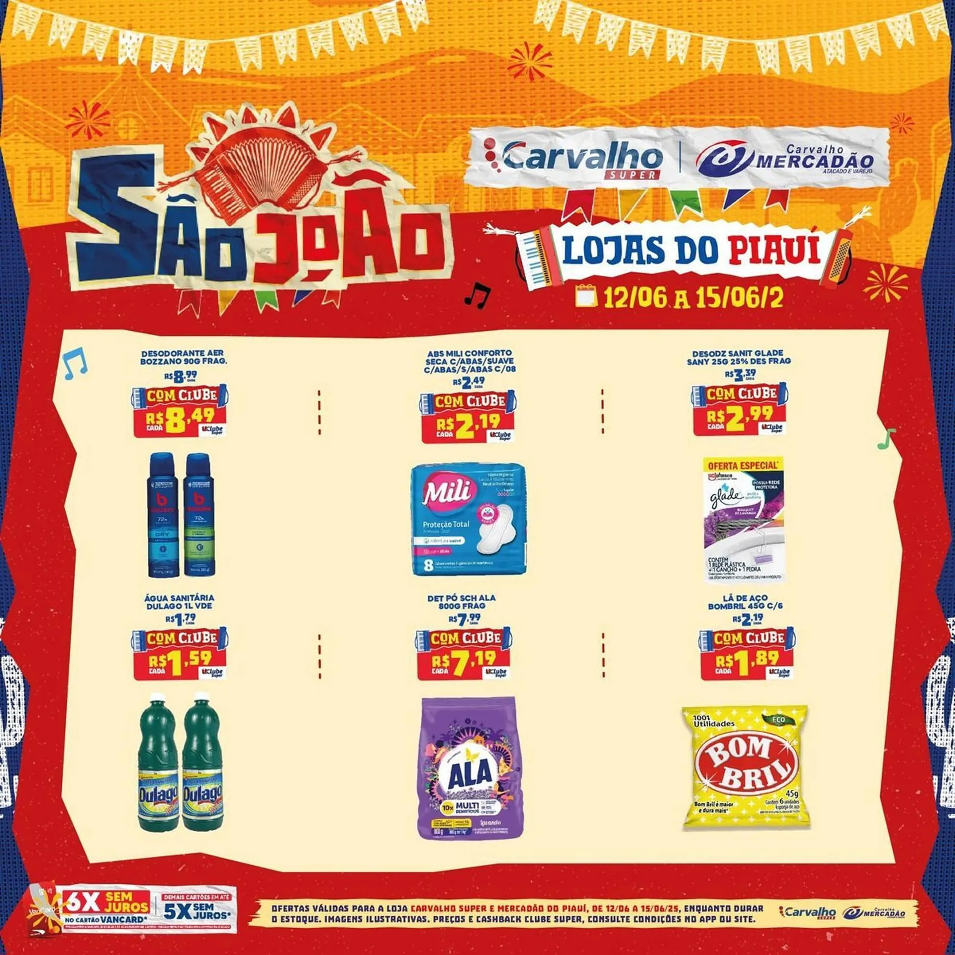 Encarte de Catálogo Carvalho Supermercado 12 de junho até 15 de junho 2025 - Pagina 3