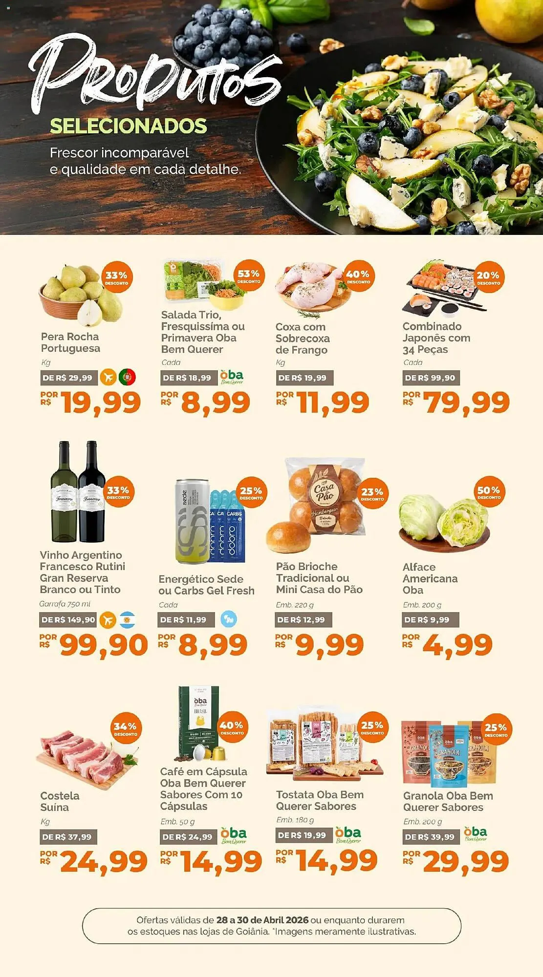 Encarte de Folheto Oba Hortifruti 28 de abril até 30 de abril 2026 - Pagina 4