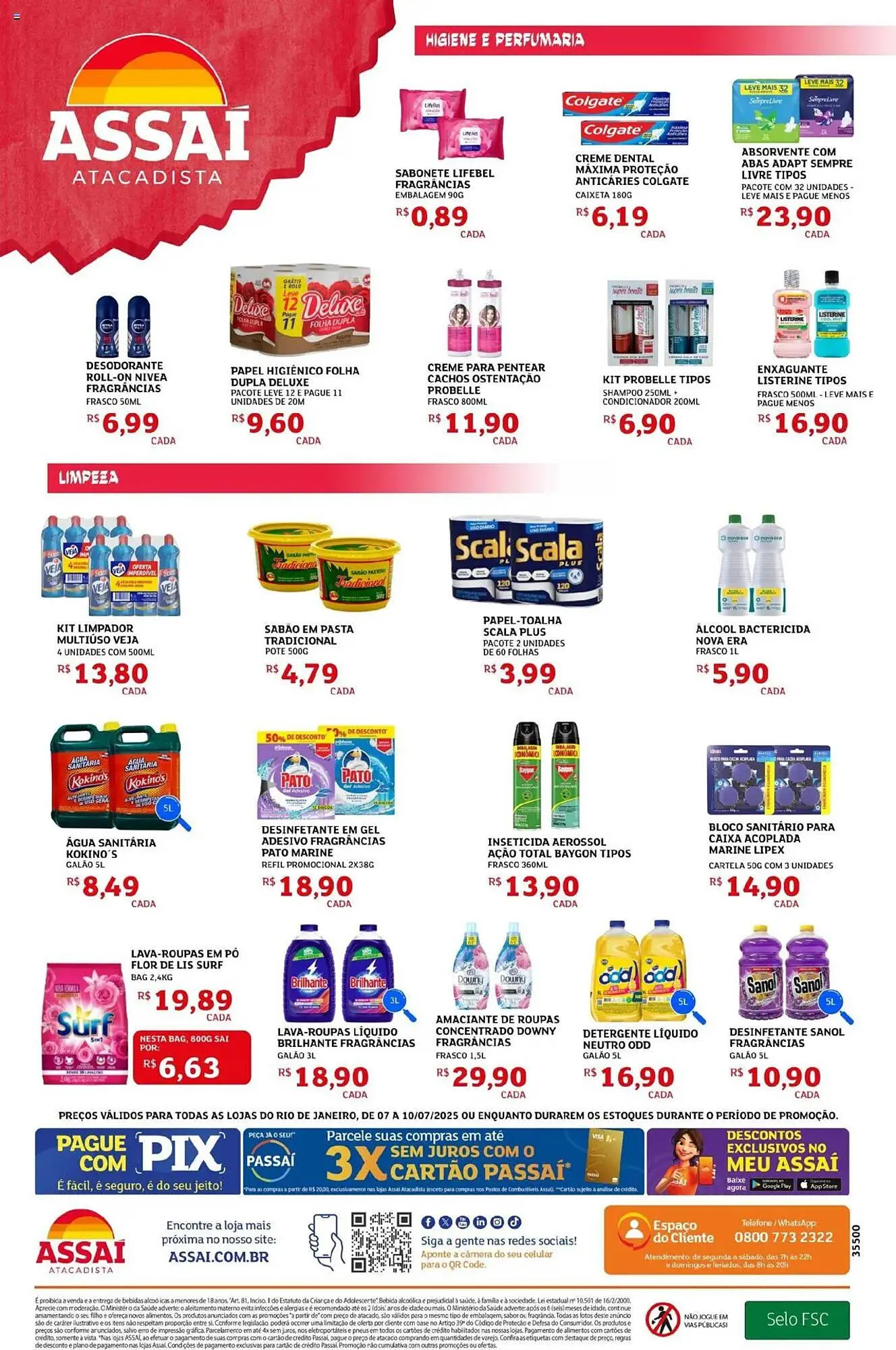 Encarte de Catálogo Assaí Atacadista 7 de julho até 10 de julho 2025 - Pagina 4