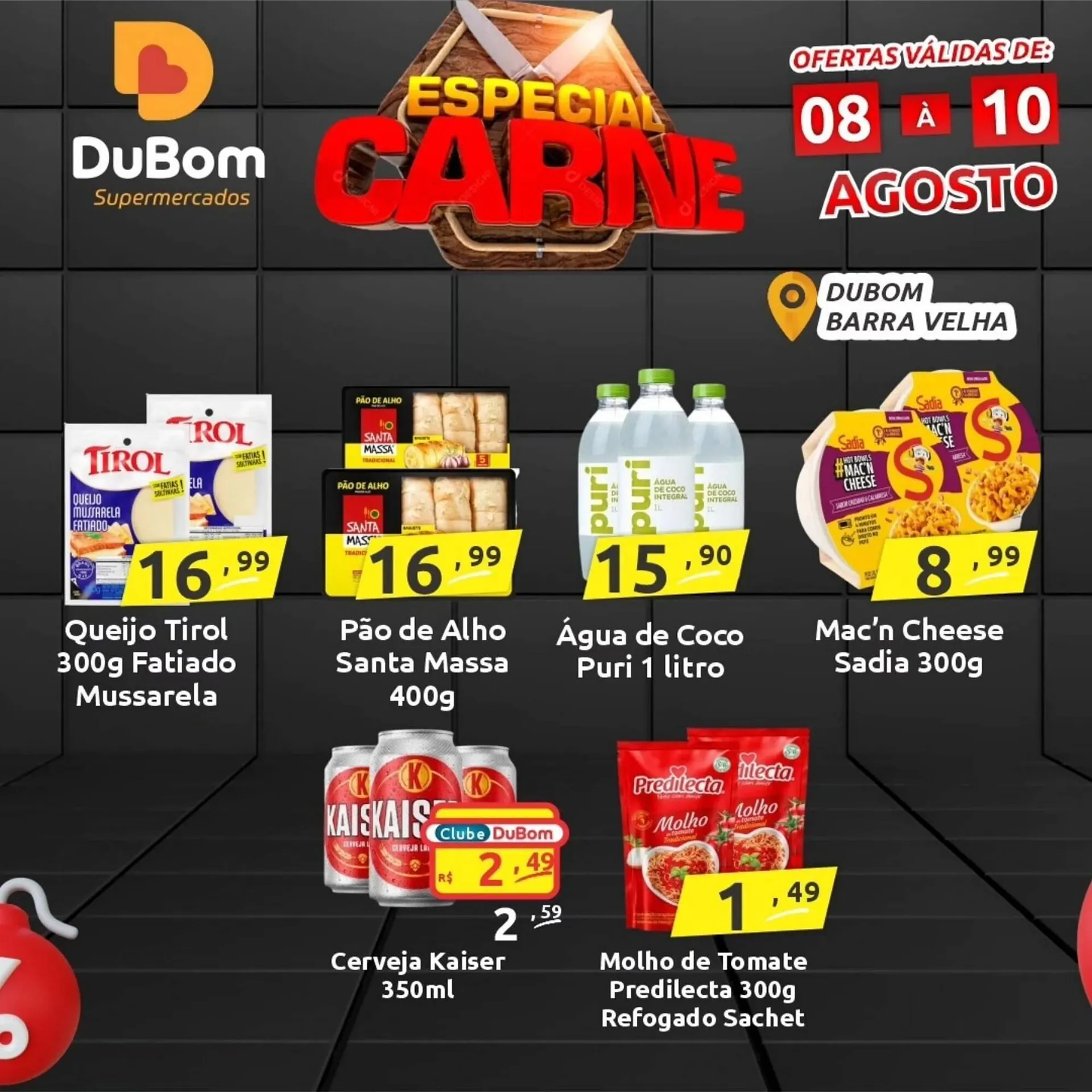 Encarte de Catálogo Dubom Supermercados 9 de agosto até 10 de agosto 2025 - Pagina 3