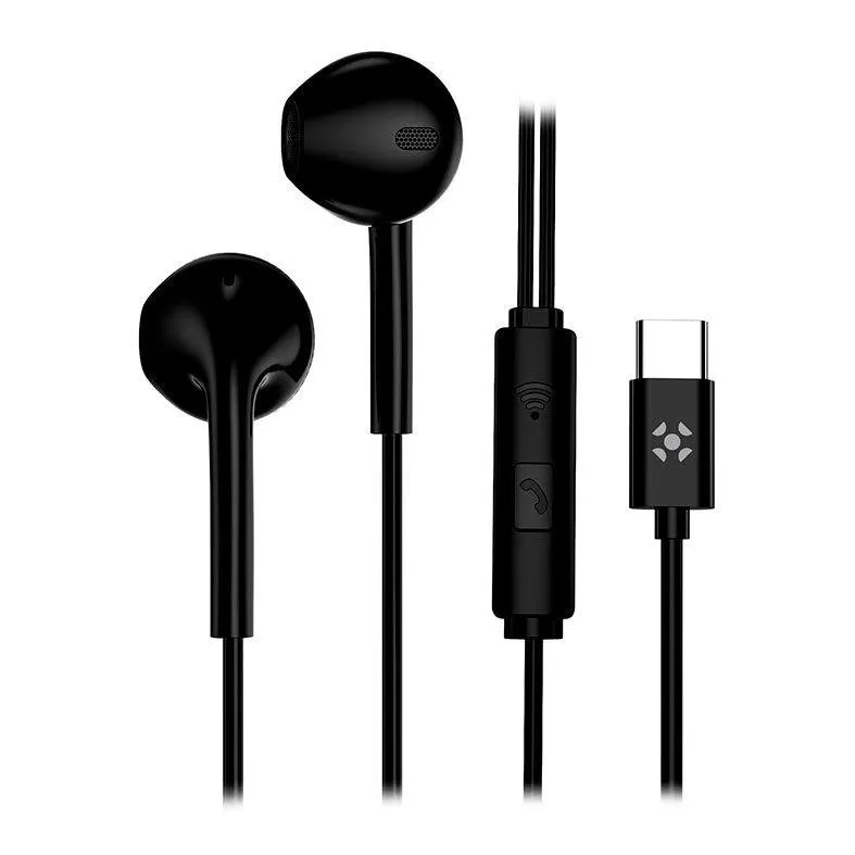 Fone de Ouvido Fortrek EB210, Tipo-C, Preto, 85973