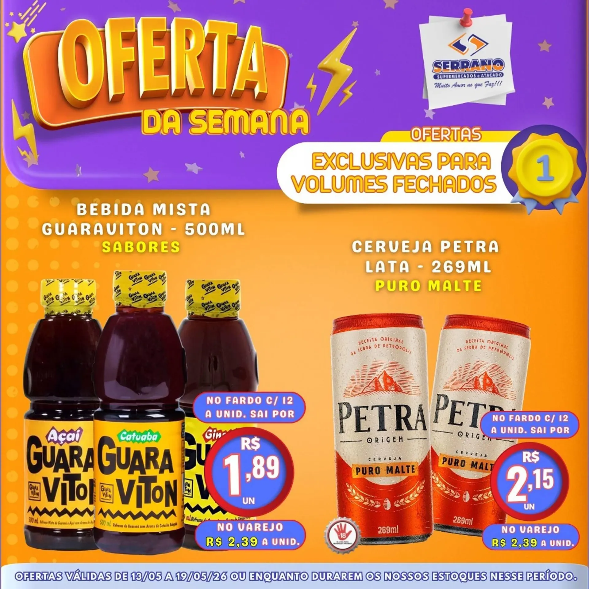 Encarte de Catálogo Serrano Supermercado 13 de maio até 19 de maio 2026 - Pagina 7