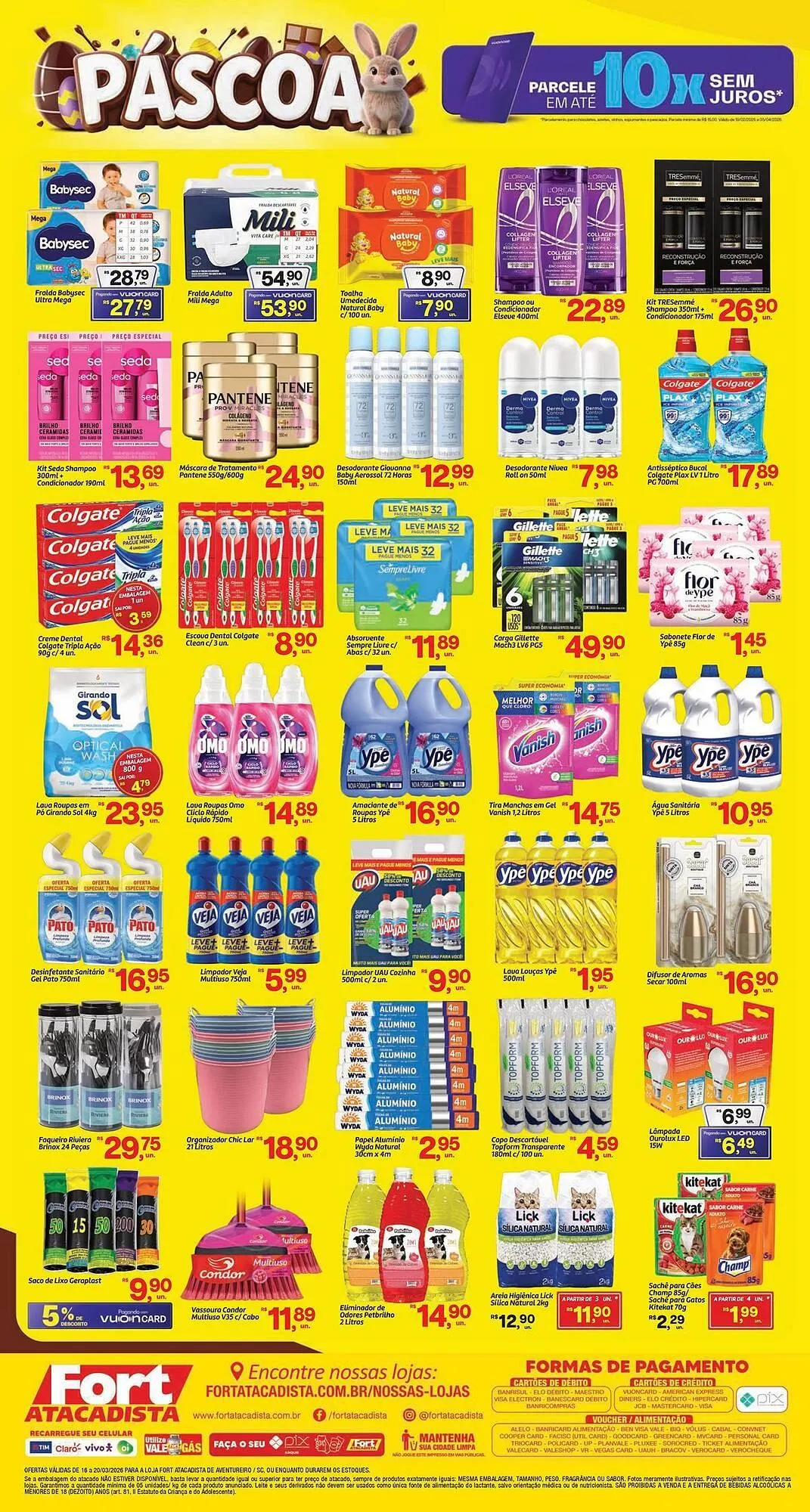 Encarte de Tabloide Fort Atacadista 16 de março até 20 de março 2026 - Pagina 4