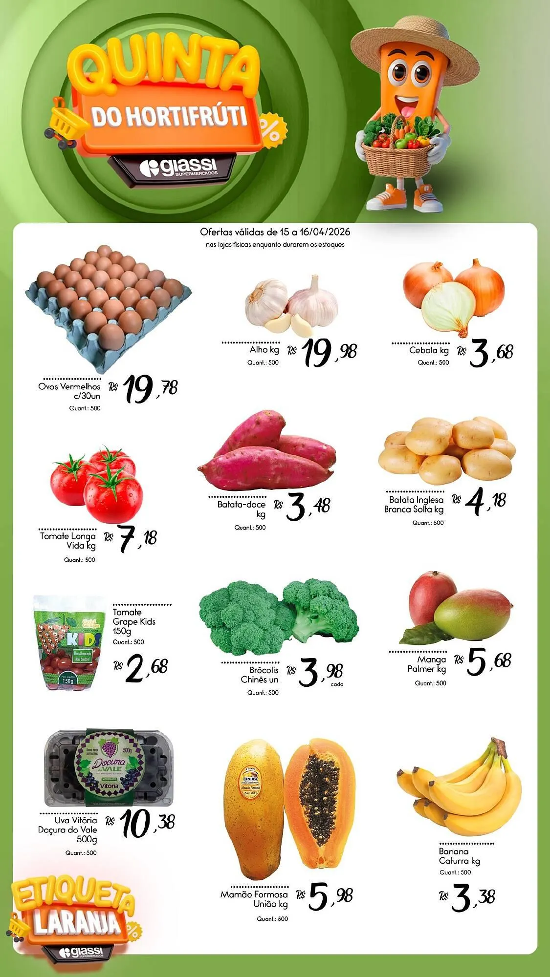 Encarte de Encarte Giassi Supermercados 15 de abril até 16 de abril 2026 - Pagina 2