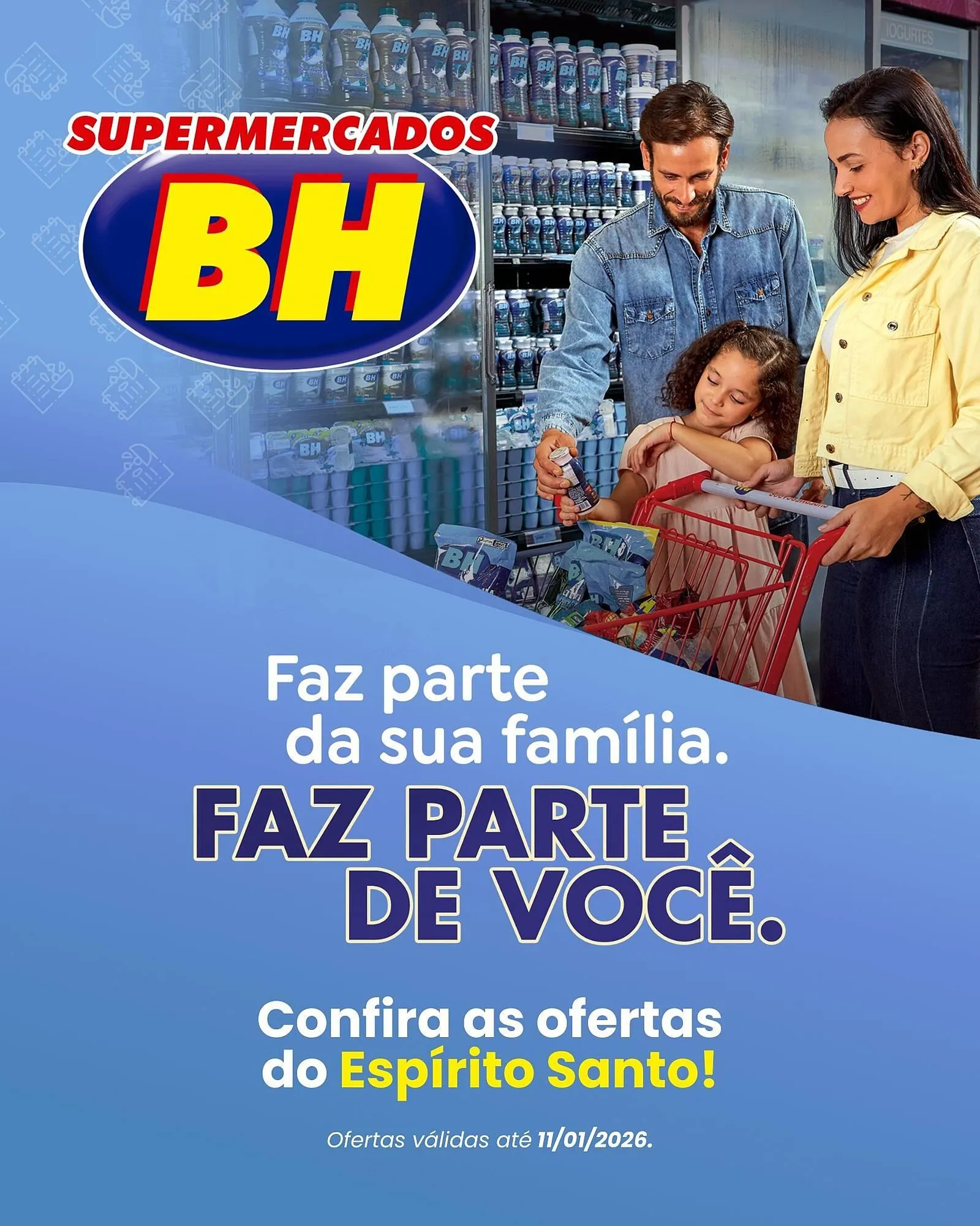 Encarte de Folheto Supermercados BH 5 de janeiro até 11 de janeiro 2026 - Pagina 1