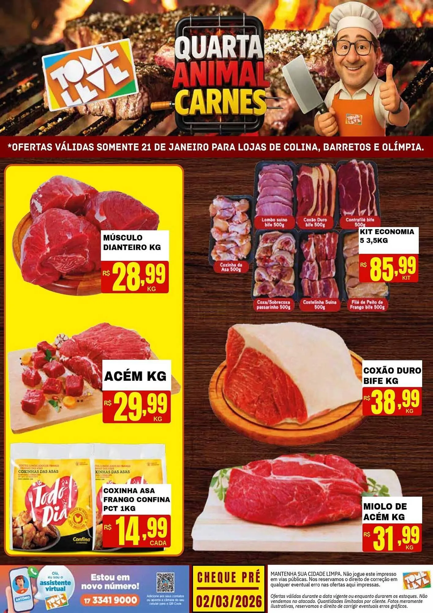 Encarte de Catálogo Tome Leve 2 de março até 2 de março 2026 - Pagina 1