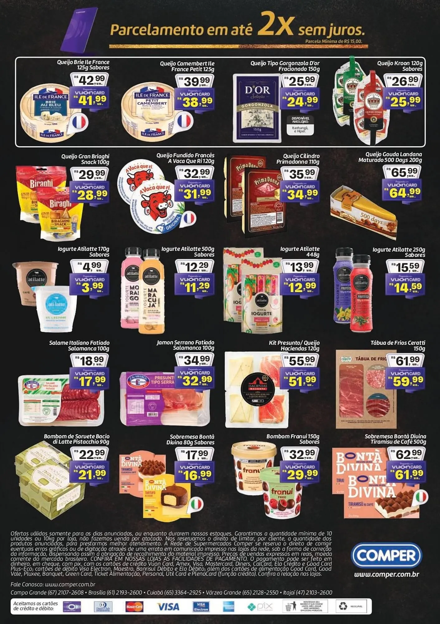 Encarte de Folheto Comper 20 de fevereiro até 22 de fevereiro 2026 - Pagina 2