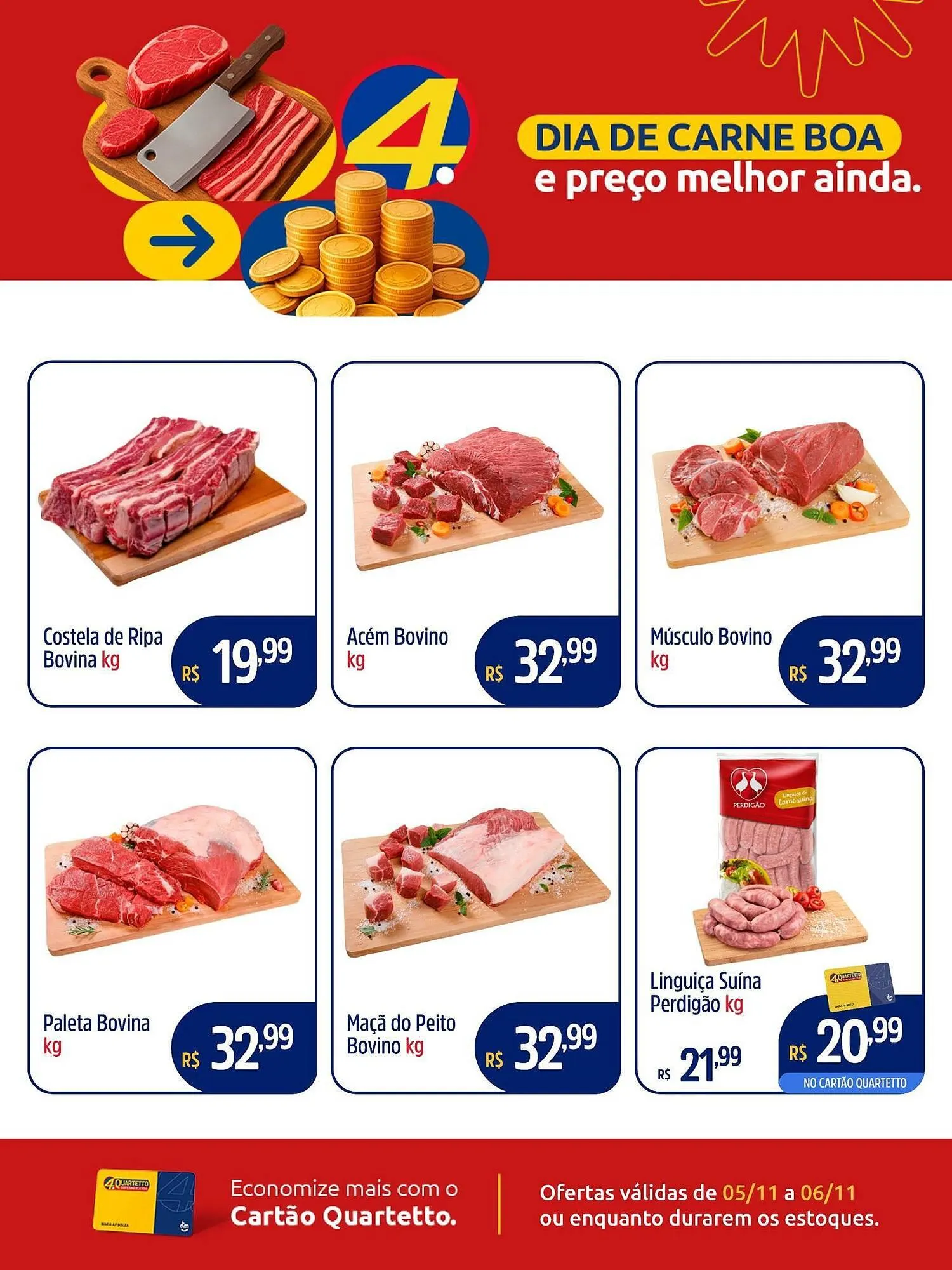 Encarte de Catálogo Quartetto Supermercados 5 de novembro até 6 de novembro 2025 - Pagina 2