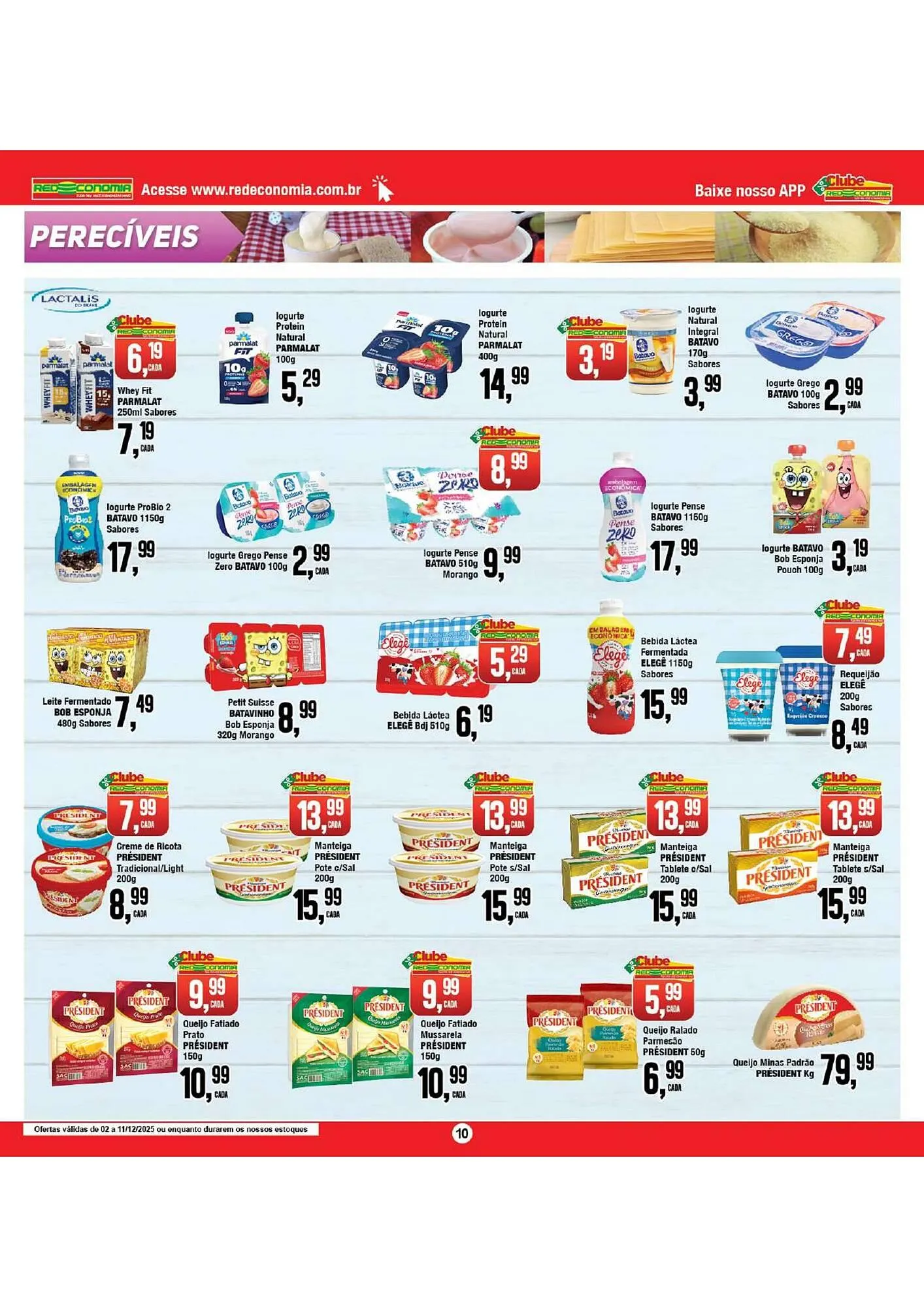 Encarte de Encarte Rede Economia 3 de dezembro até 11 de dezembro 2025 - Pagina 10