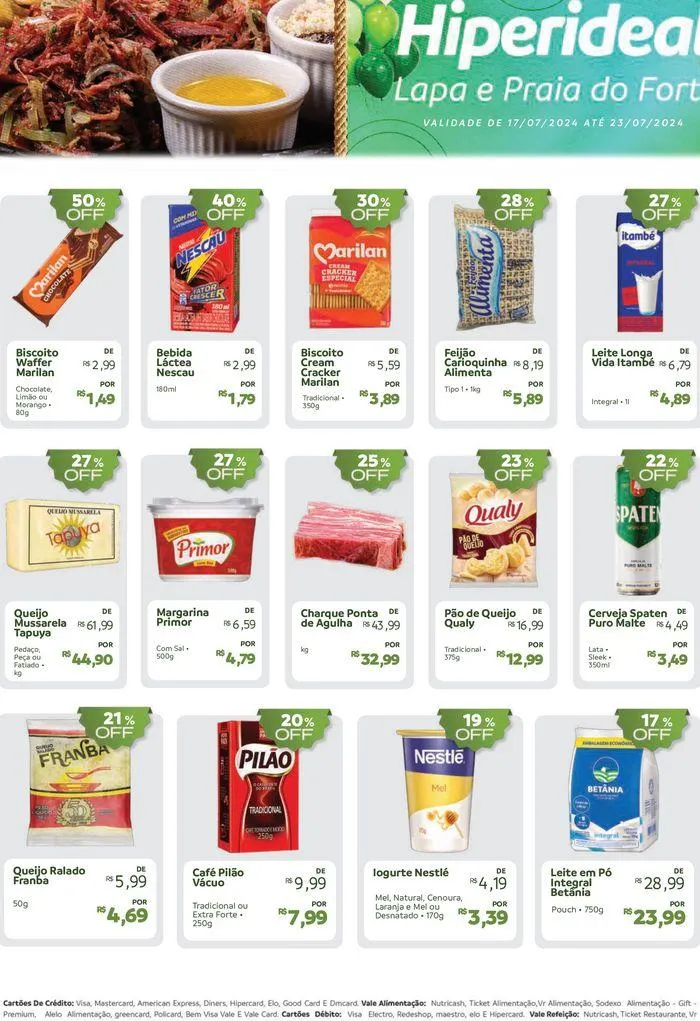 Encarte de Hiperideal Lapa E Praia Do Forte 17 de julho até 23 de julho 2024 - Pagina 1