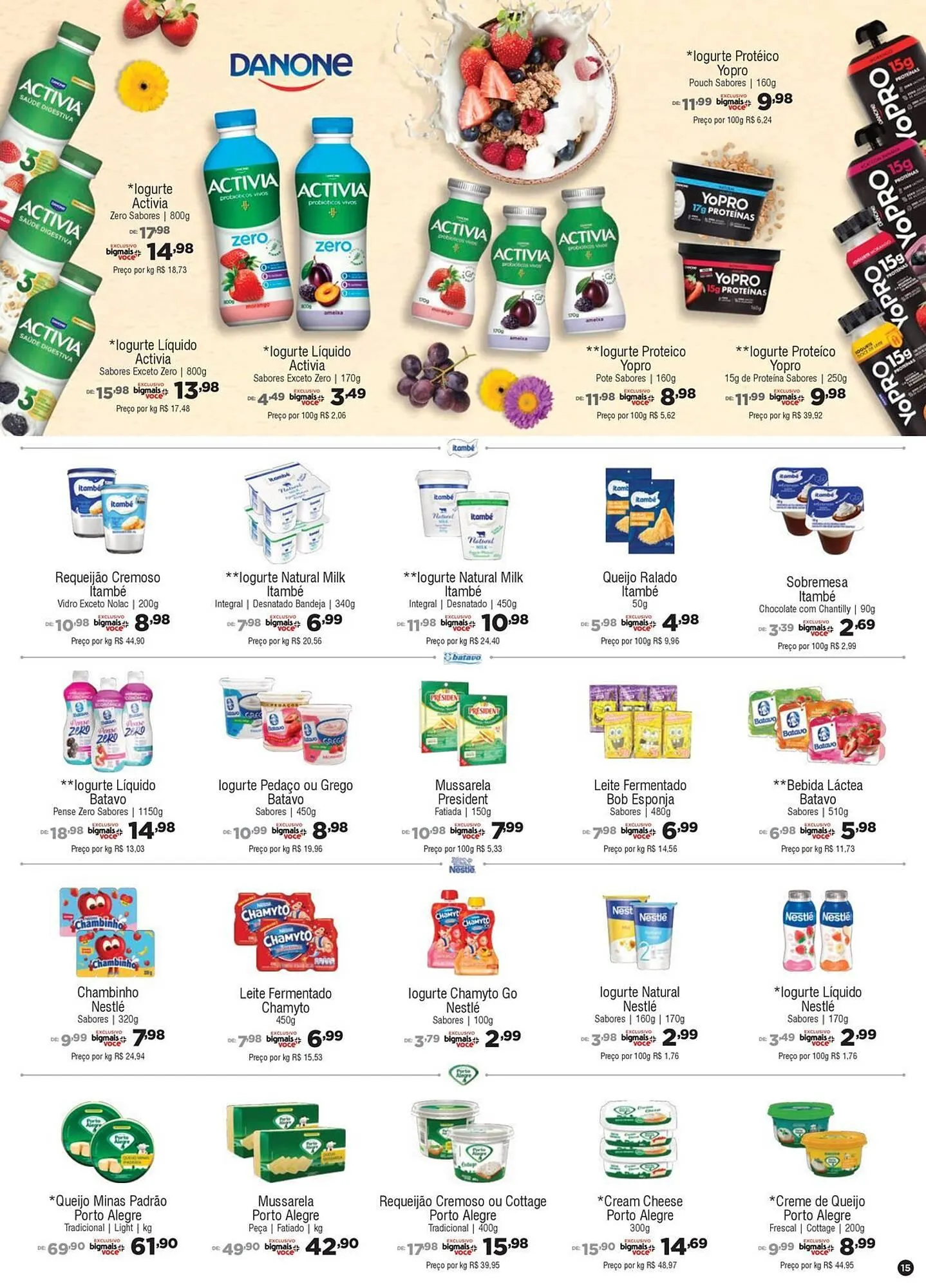 Encarte de Catálogo Big Mais Supermercados 30 de outubro até 18 de novembro 2025 - Pagina 15