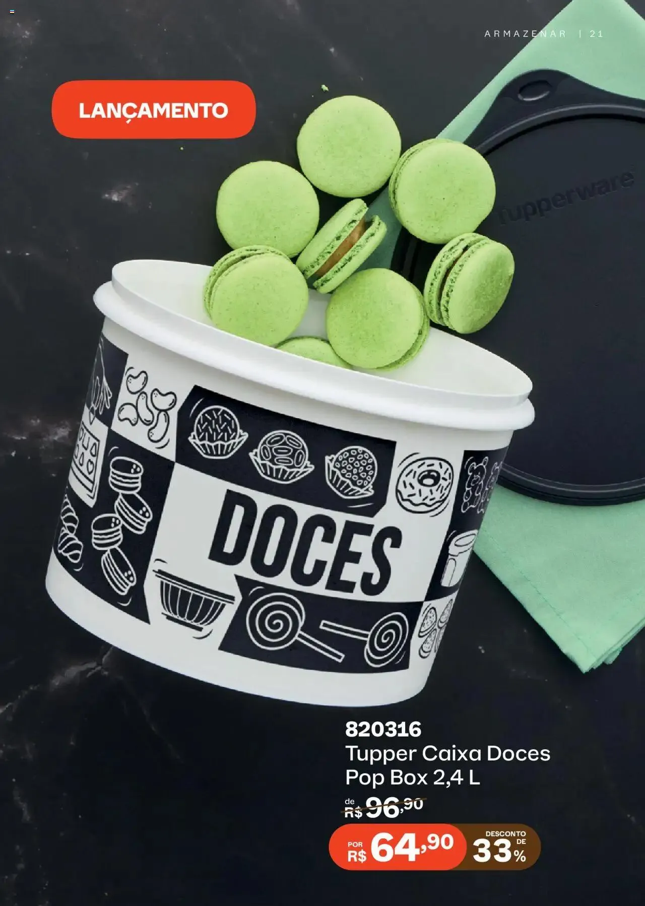 Encarte de Tupperware - Catálogo Vitrine 03 1 de março até 31 de março 2025 - Pagina 21