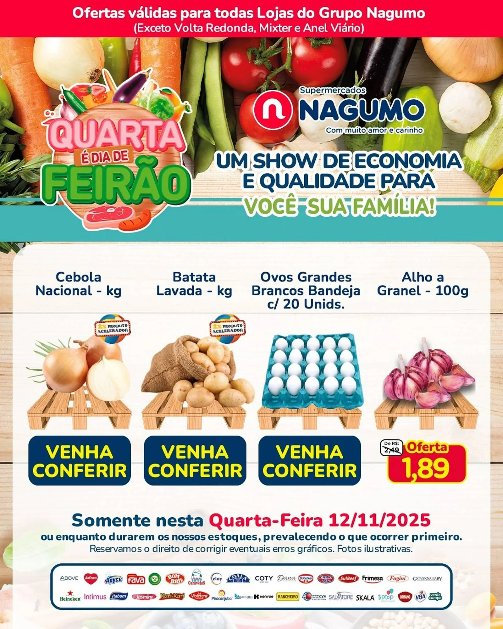 Encarte de Folheto Nagumo 12 de novembro até 12 de novembro 2025 - Pagina 1