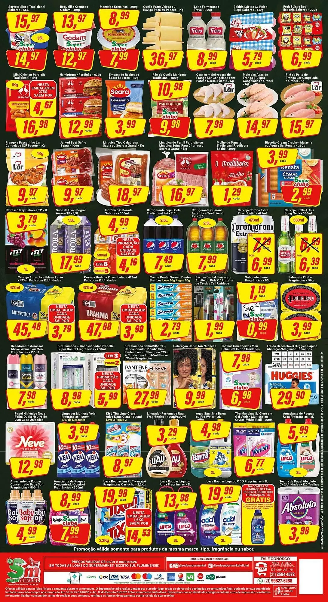 Encarte de Encarte Rede Supermarket 2 de janeiro até 8 de janeiro 2026 - Pagina 2