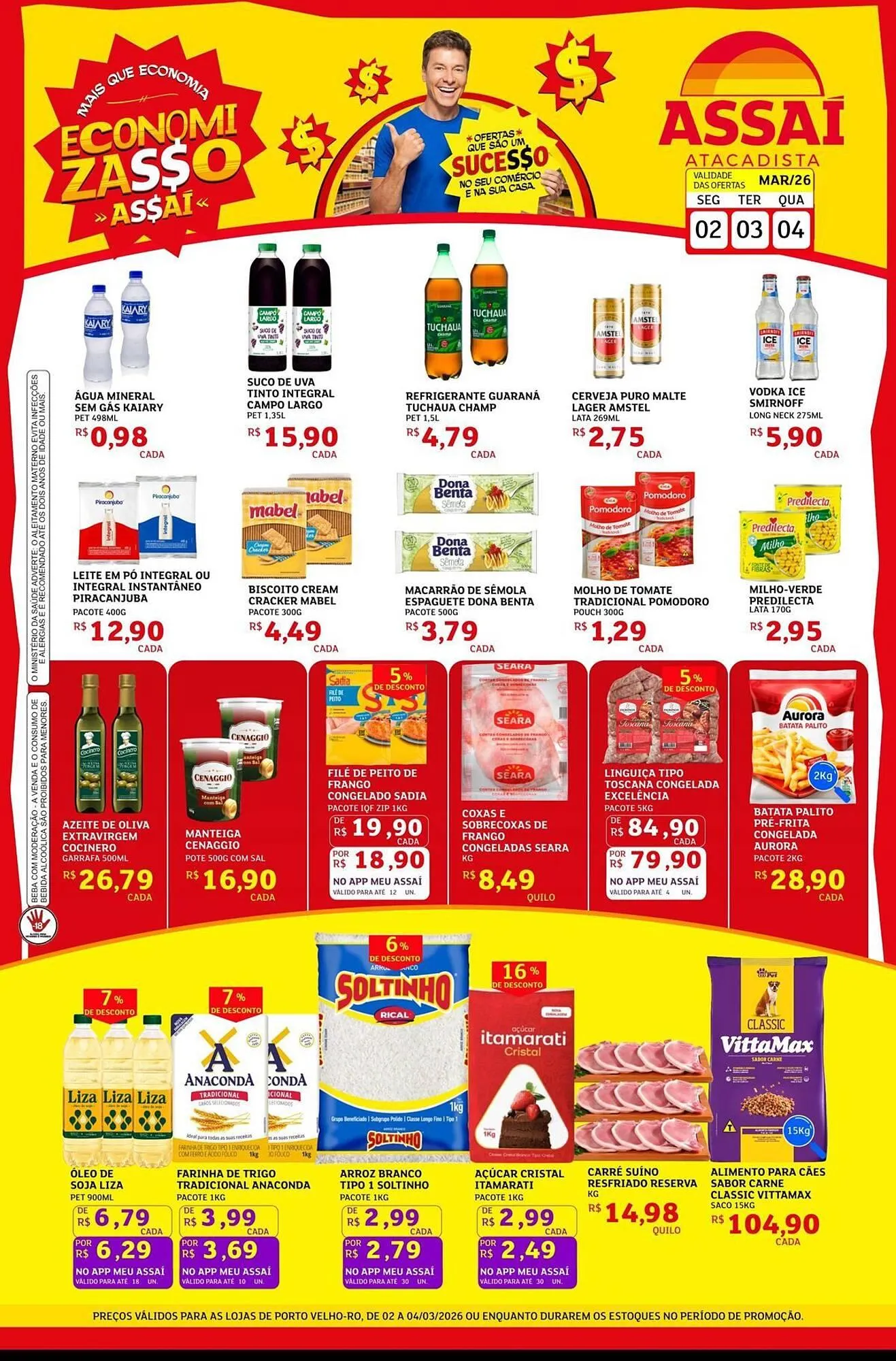 Encarte de Encarte Assaí Atacadista 2 de março até 4 de março 2026 - Pagina 1