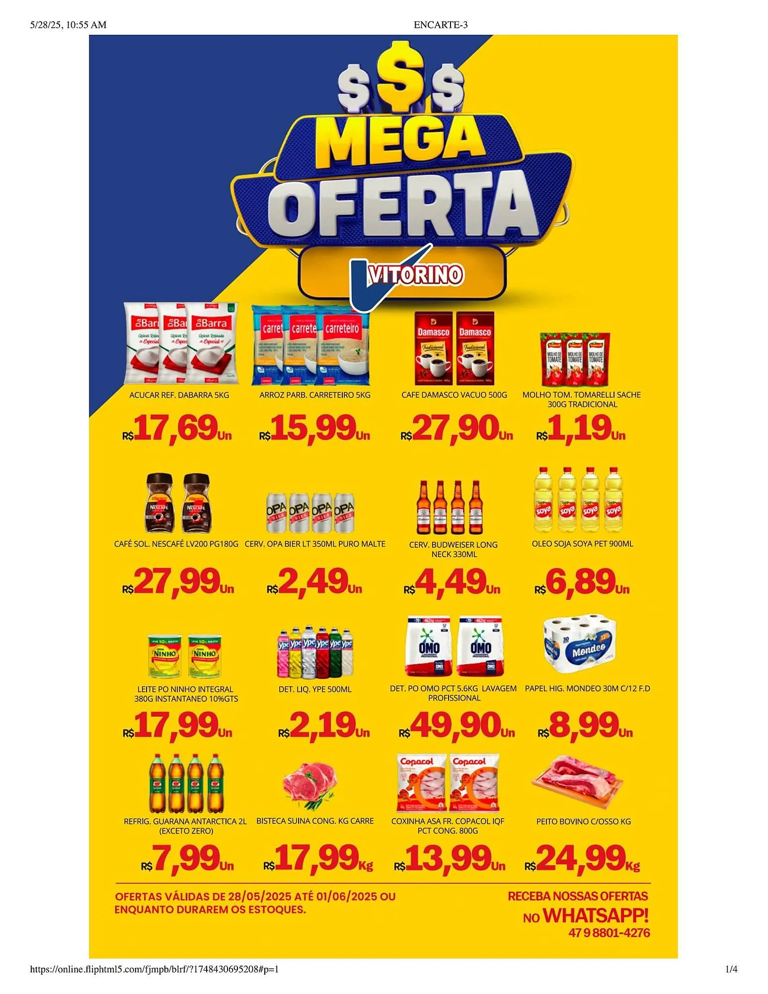 Catálogo Supermercado Vitorino - 1