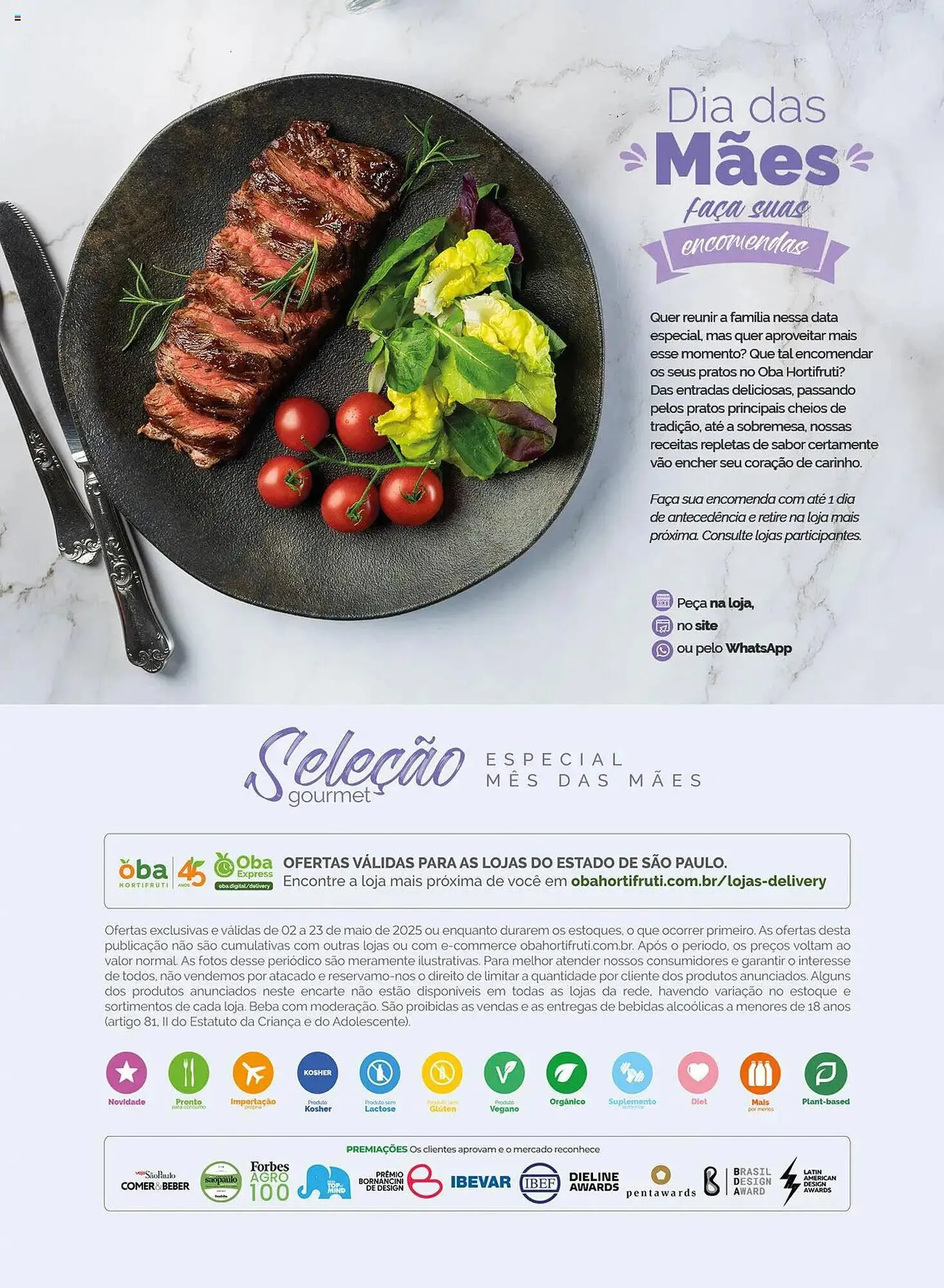 Encarte de Catálogo Oba Hortifruti 2 de maio até 23 de junho 2025 - Pagina 16