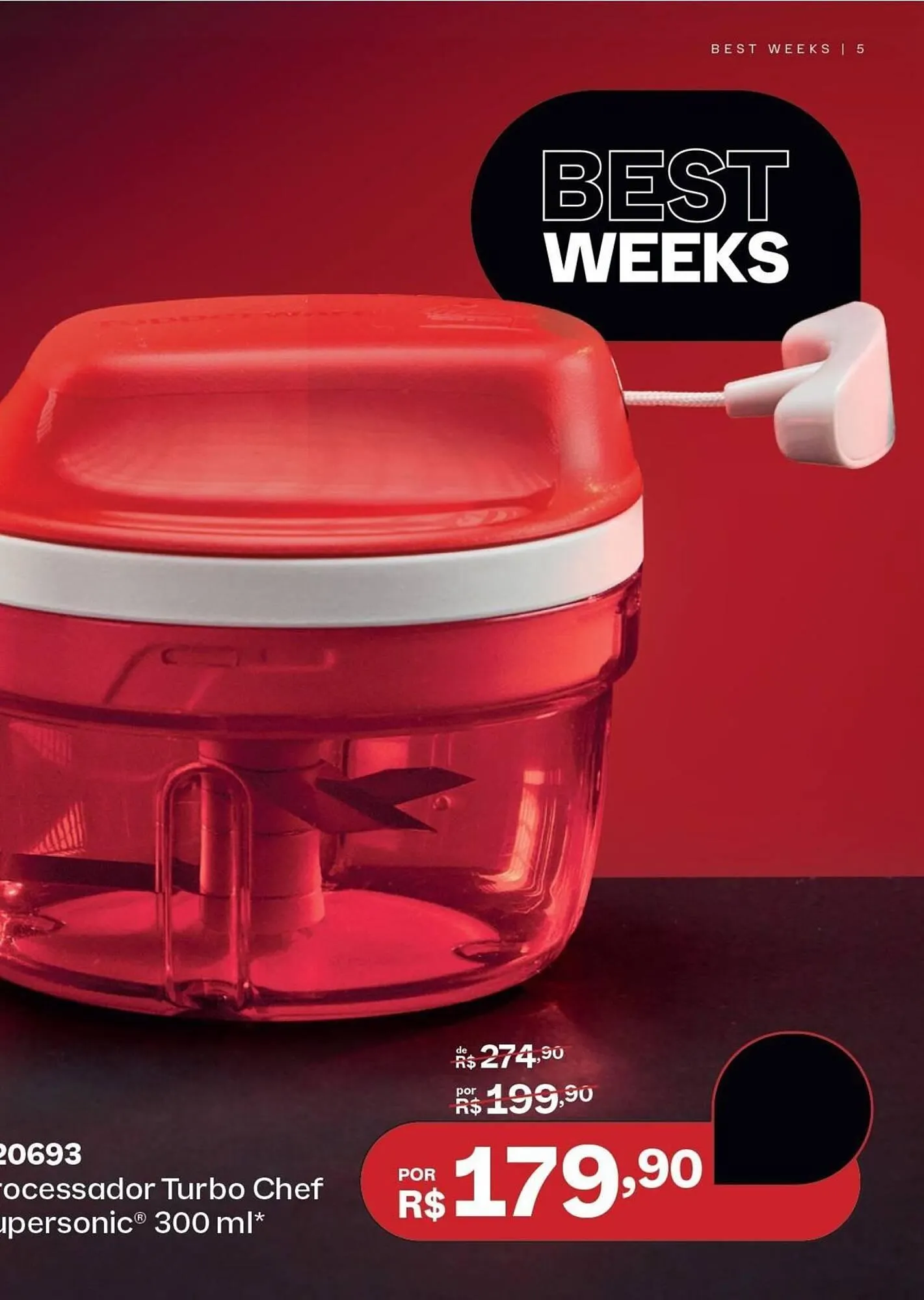 Encarte de Catálogo Tupperware 24 de outubro até 31 de outubro 2025 - Pagina 5