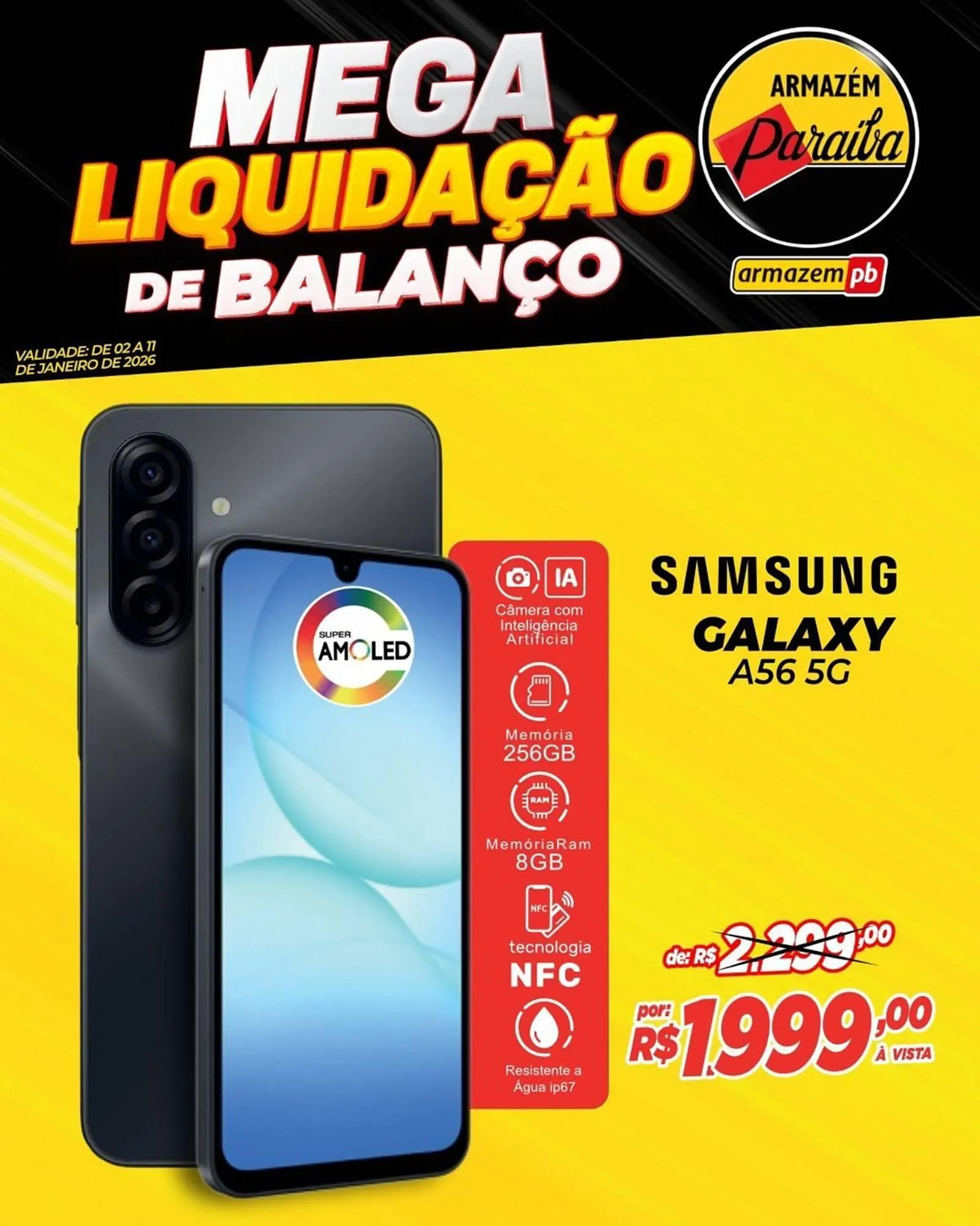 Encarte de Catálogo Armazém Paraíba 5 de janeiro até 11 de janeiro 2026 - Pagina 1