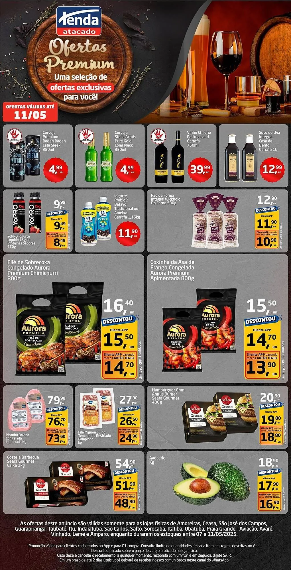 Encarte de Catálogo Tenda Atacado 11 de maio até 11 de maio 2025 - Pagina 1