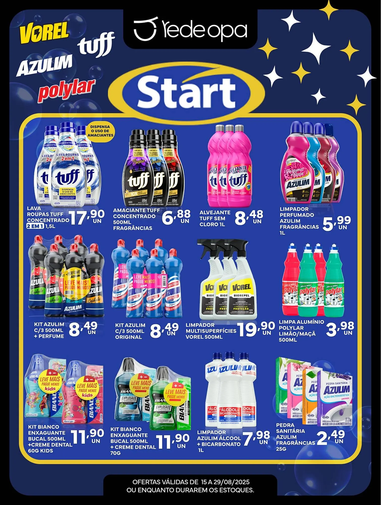 Encarte de Catálogo Rede Opa 15 de agosto até 29 de agosto 2025 - Pagina 1