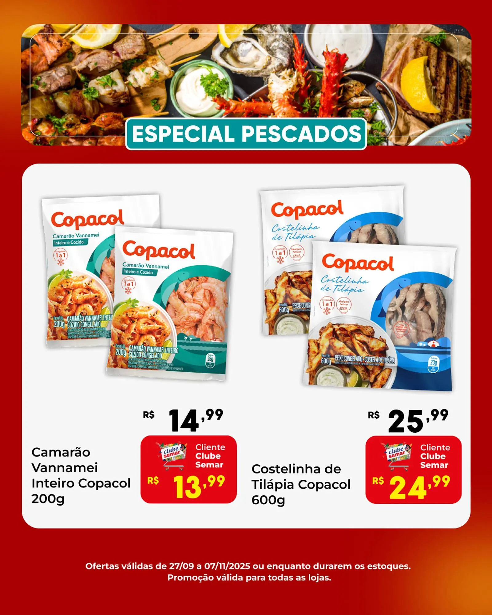 Encarte de Folheto Semar Supermercado 5 de outubro até 7 de novembro 2025 - Pagina 4