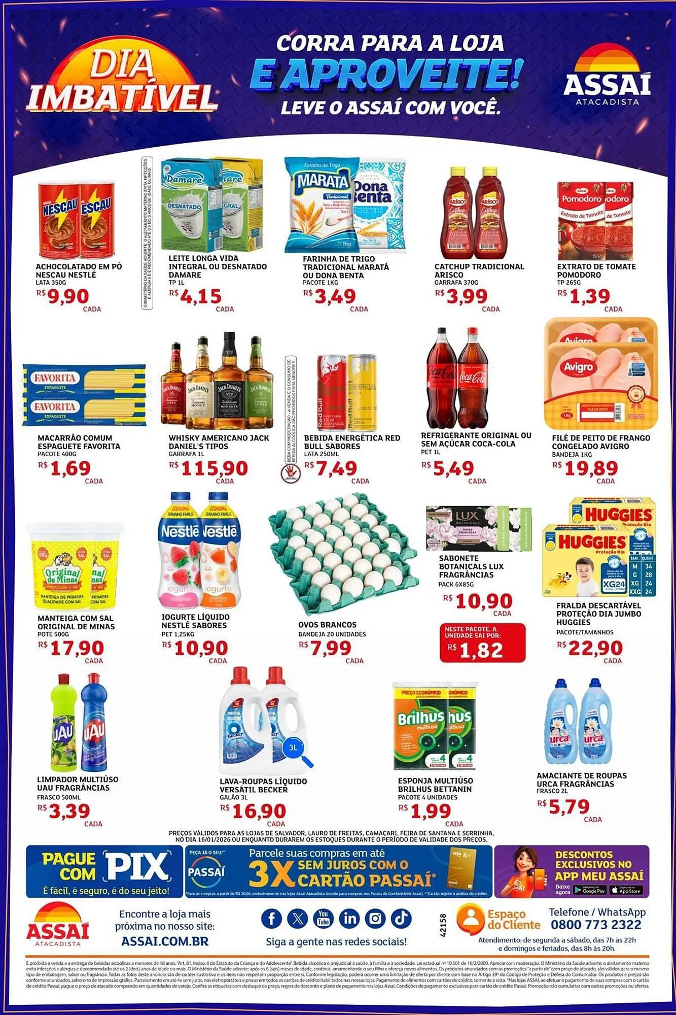 Encarte de Encarte Assaí Atacadista 16 de janeiro até 16 de janeiro 2026 - Pagina 2