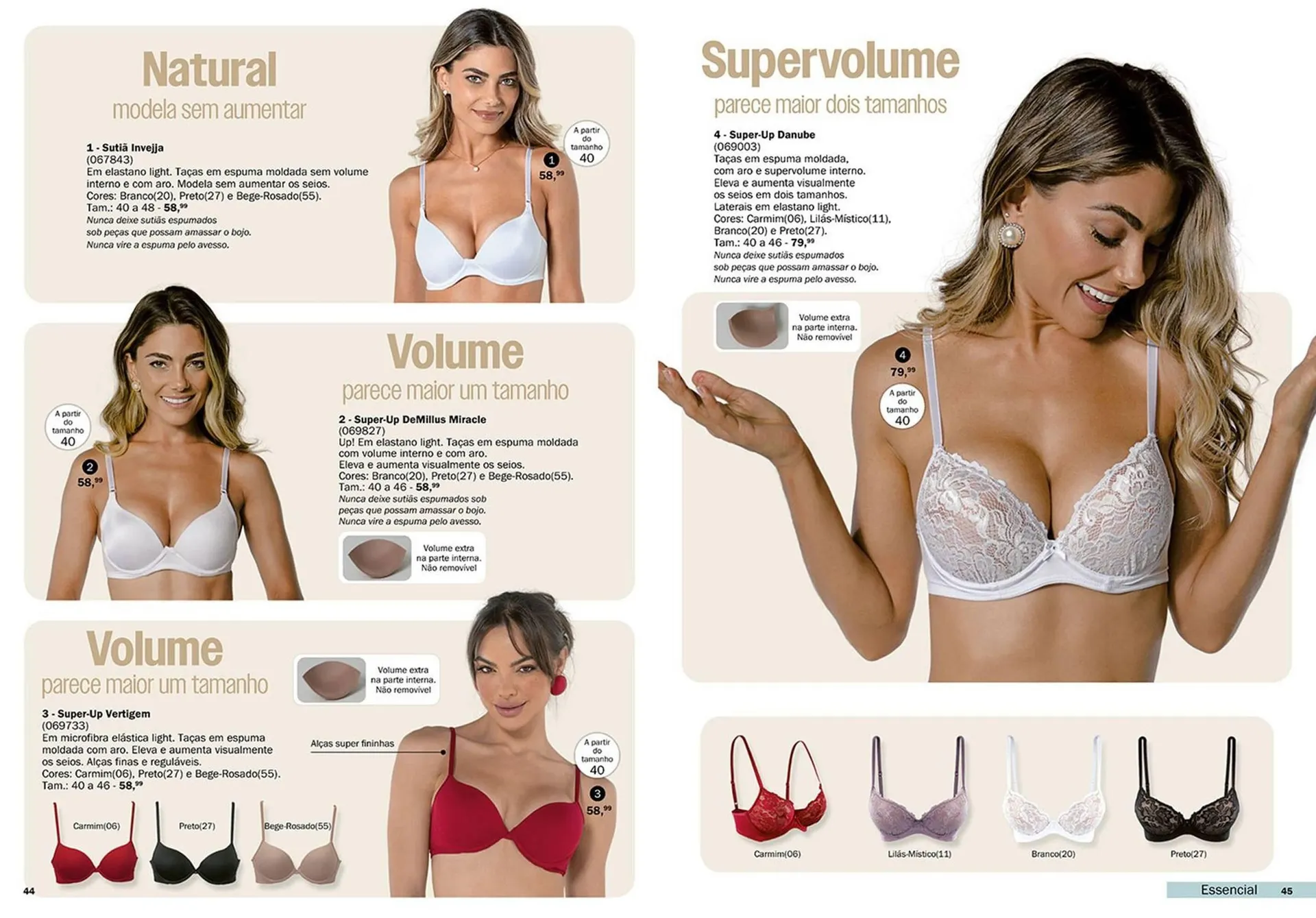 Encarte de Catálogo DeMillus 13 de março até 31 de maio 2025 - Pagina 23