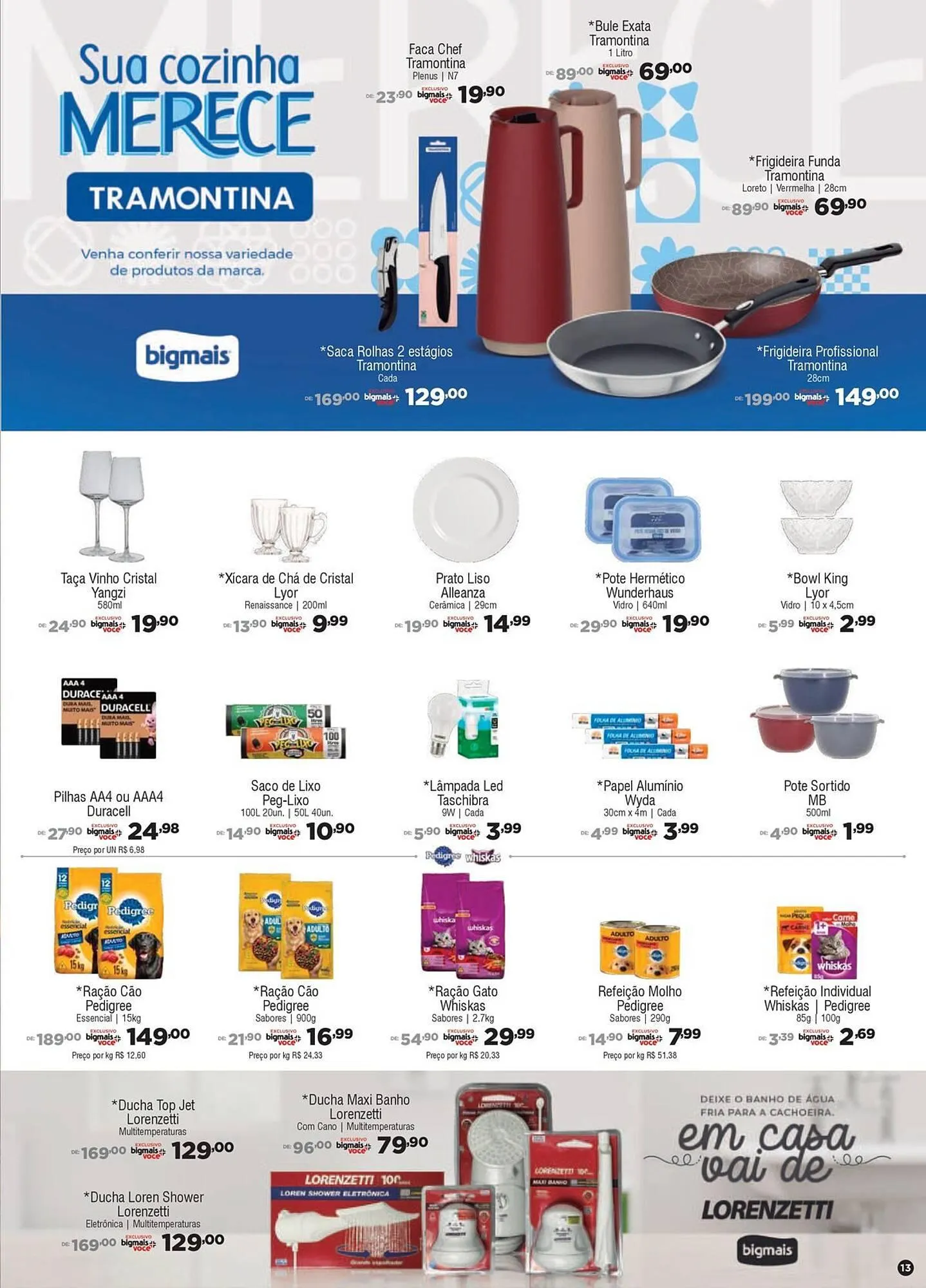 Encarte de Catálogo Big Mais Supermercados 19 de junho até 8 de julho 2025 - Pagina 13