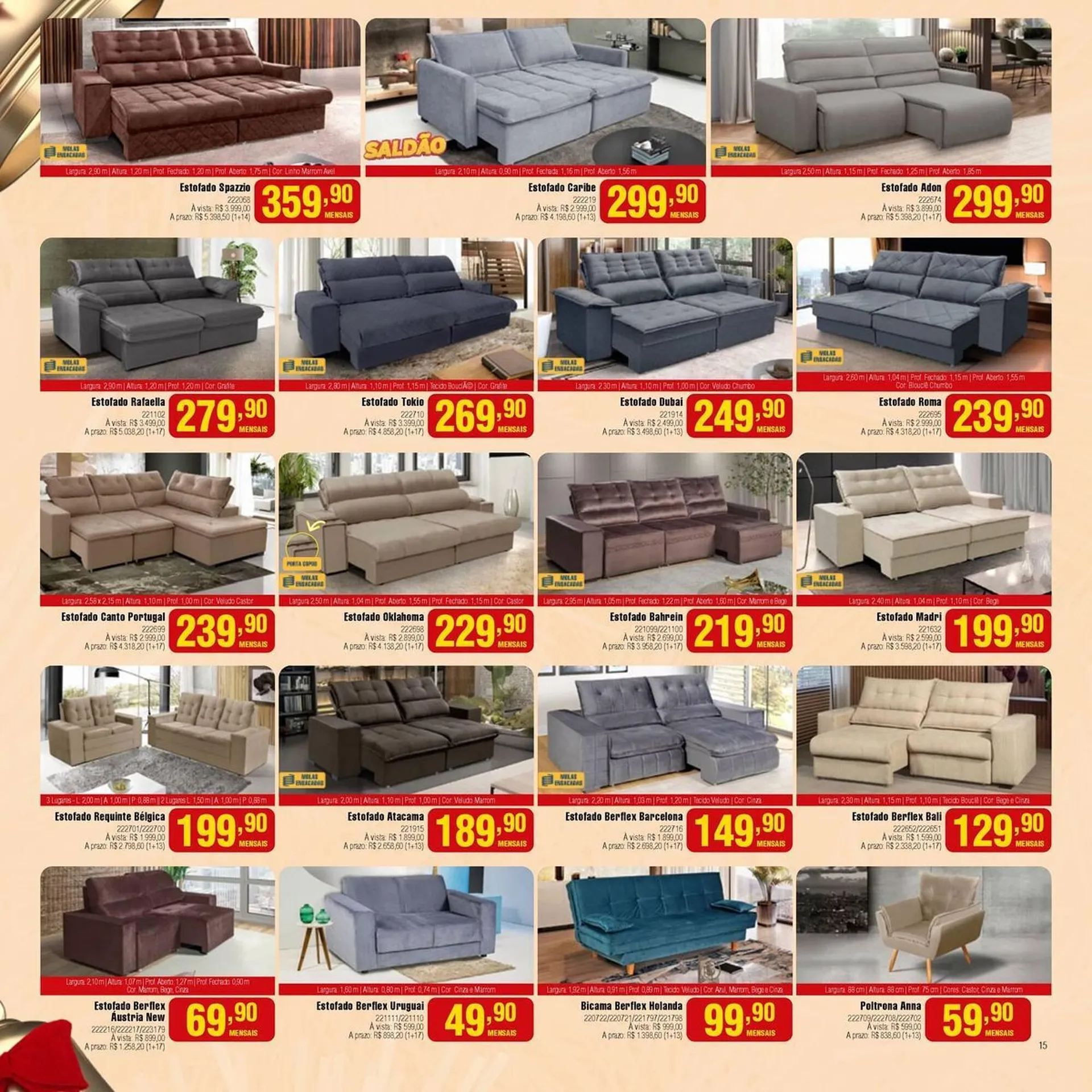 Encarte de Catálogo Berlanda 3 de dezembro até 31 de dezembro 2025 - Pagina 15