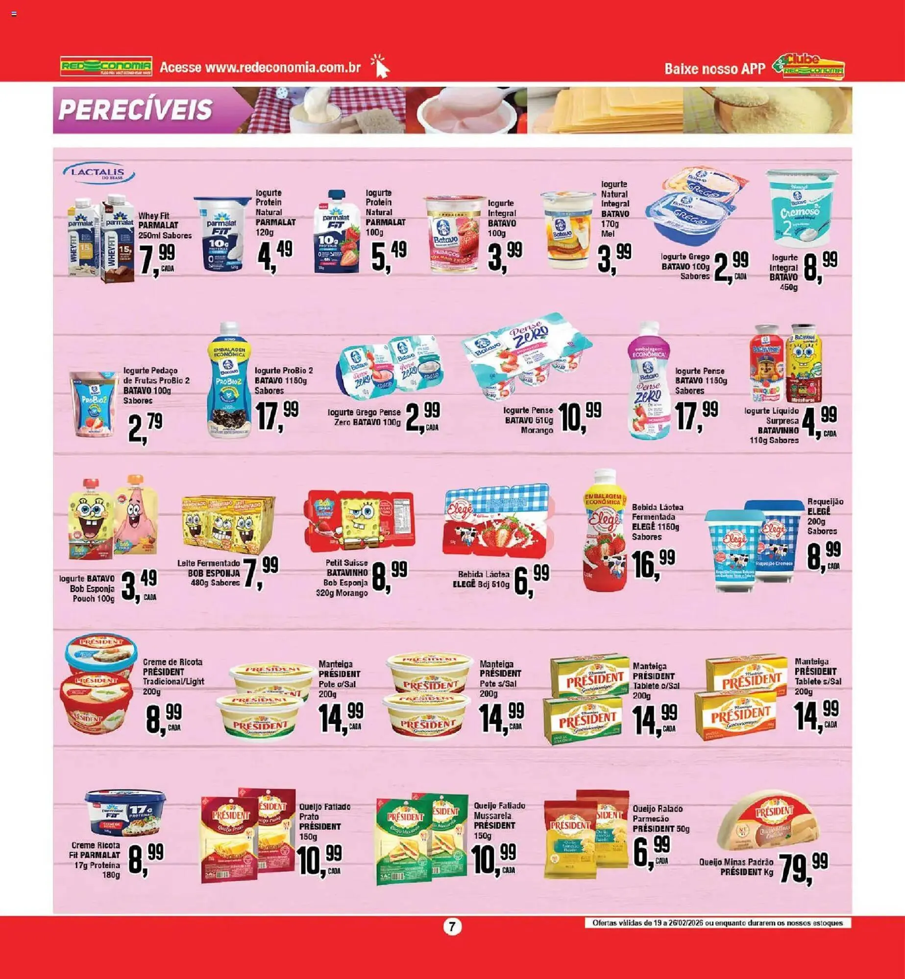 Encarte de Encarte Redeconomia 19 de fevereiro até 26 de fevereiro 2026 - Pagina 7